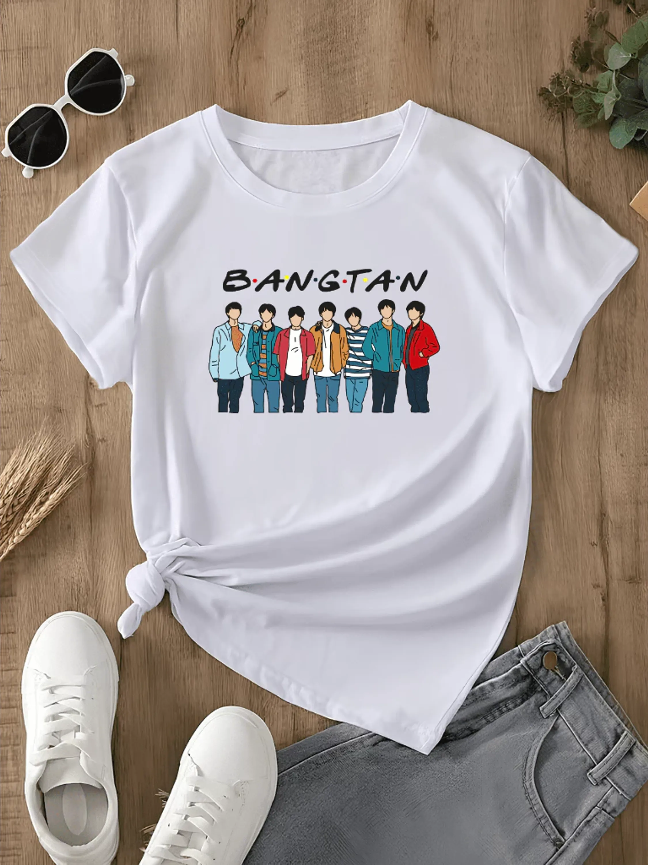 Camiseta BTS BUTTER Kpop Jhope Jimin Jungkook Taehyung Yoongi Namjoon Bangtan Blusa Feminina Casual