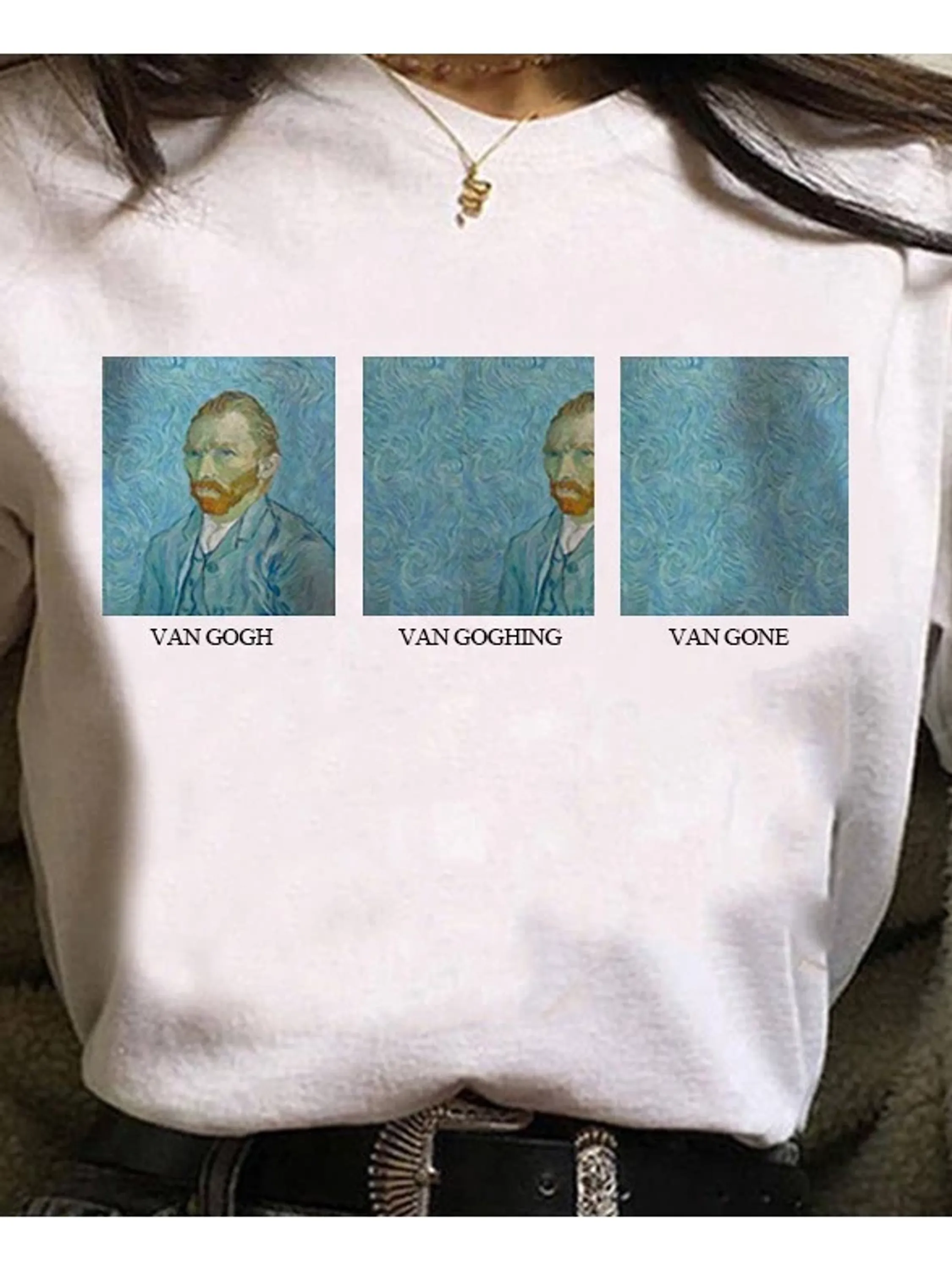 Camisetas Vincent Van Gogh Camisa Arte Van Gone Babylook Blusa