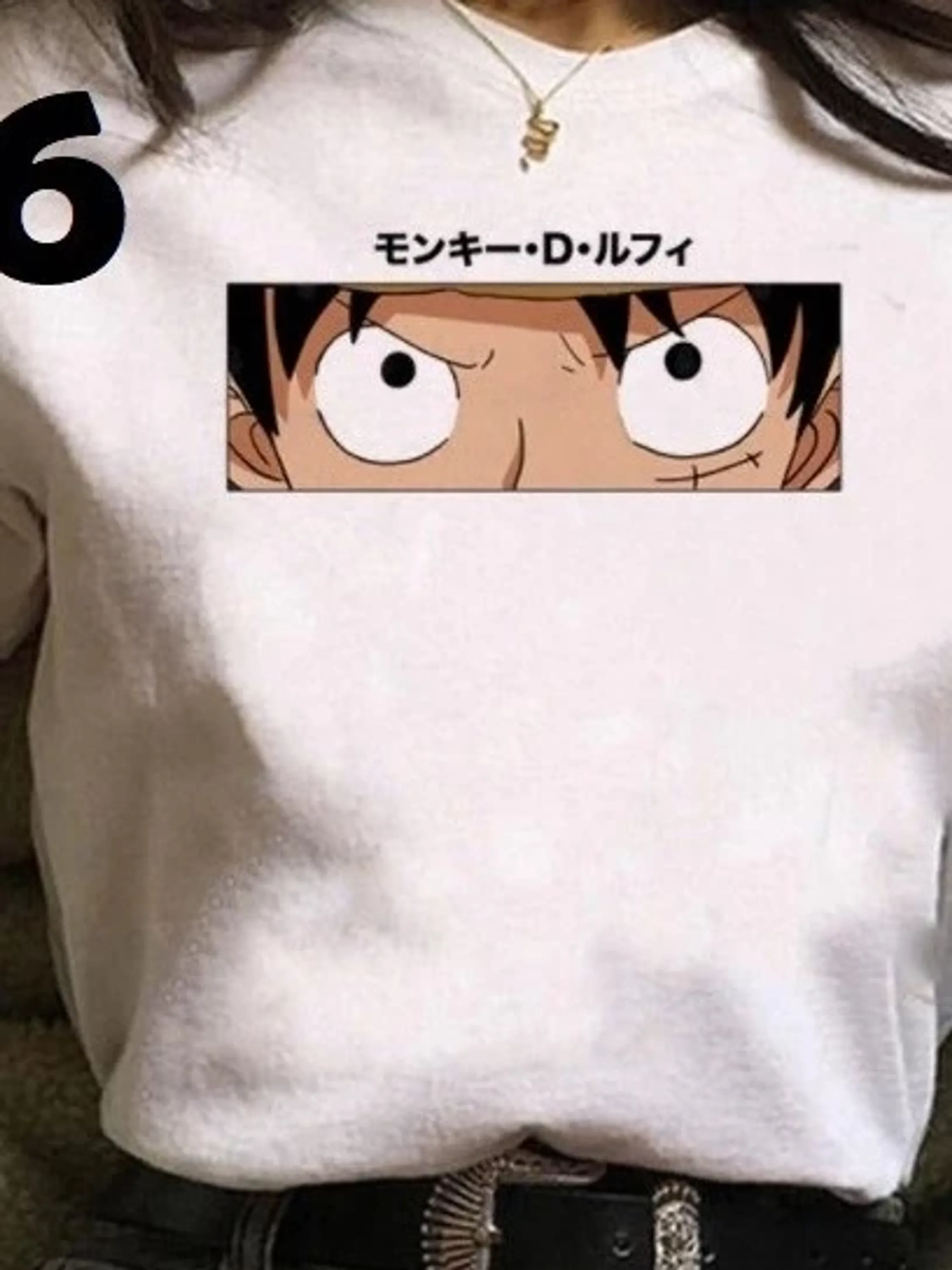 Camiseta One Piece Luffy Anime Babylook Camisa Algodão