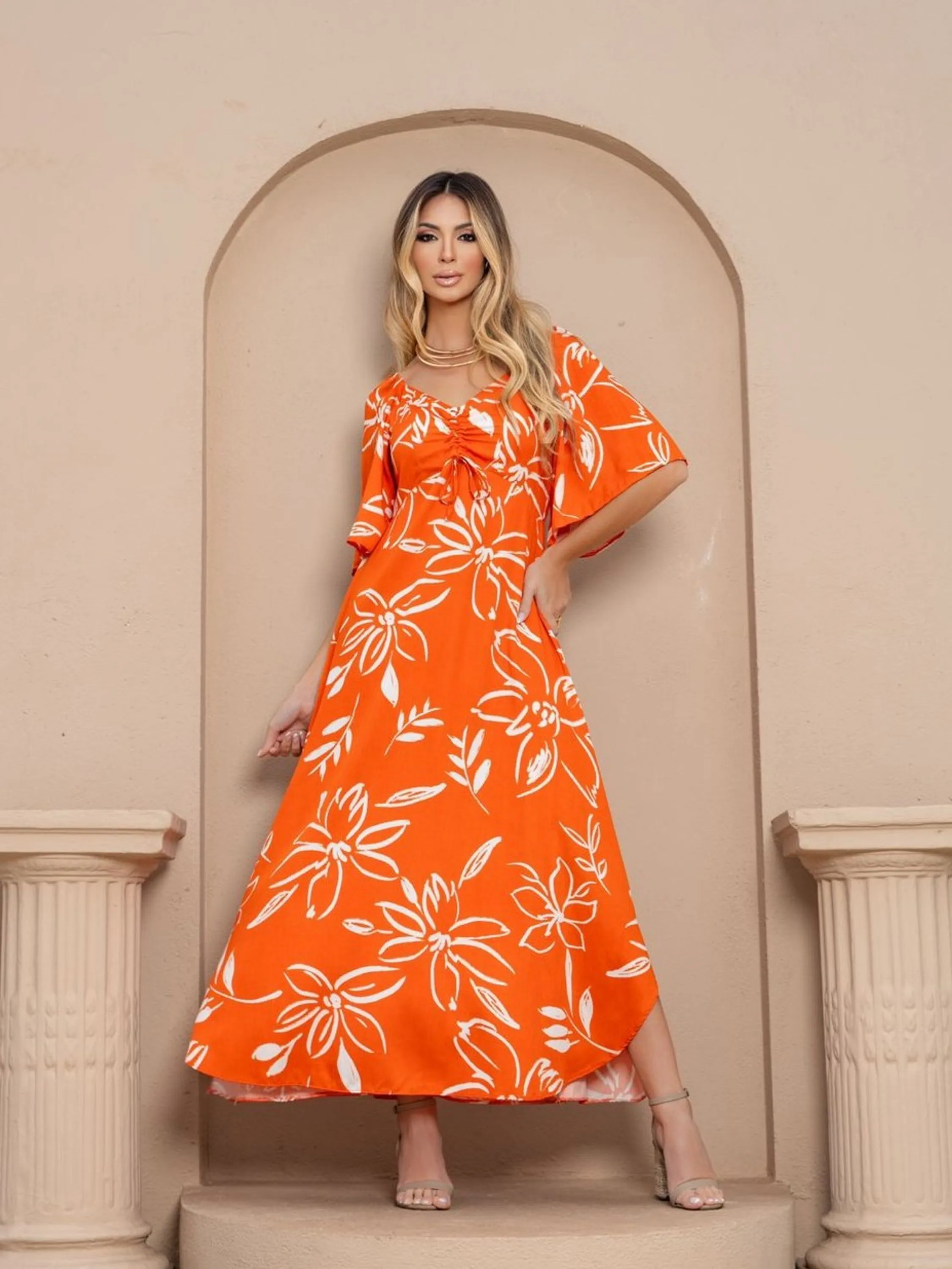 Vestido Laranja