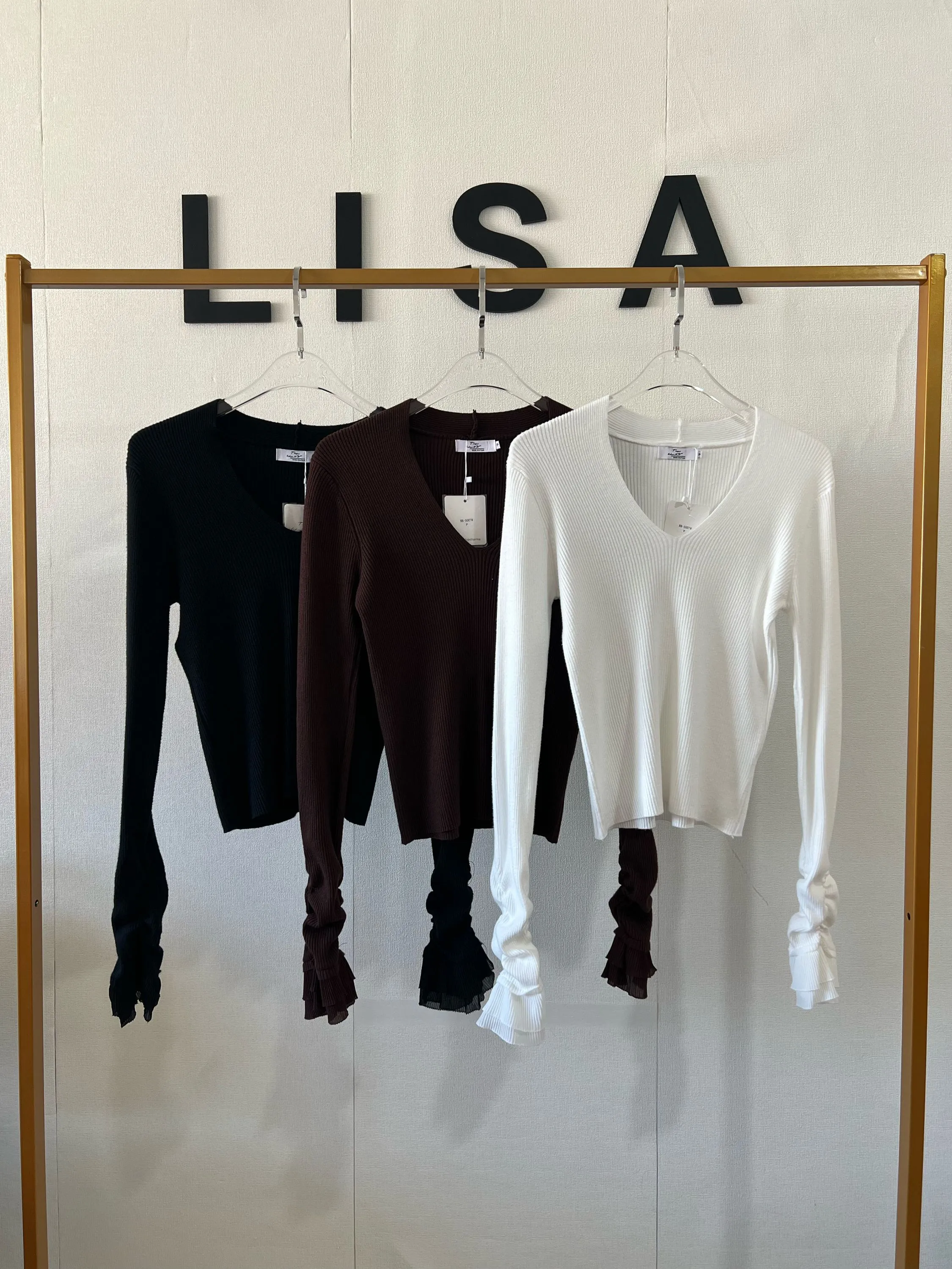blusa gola V