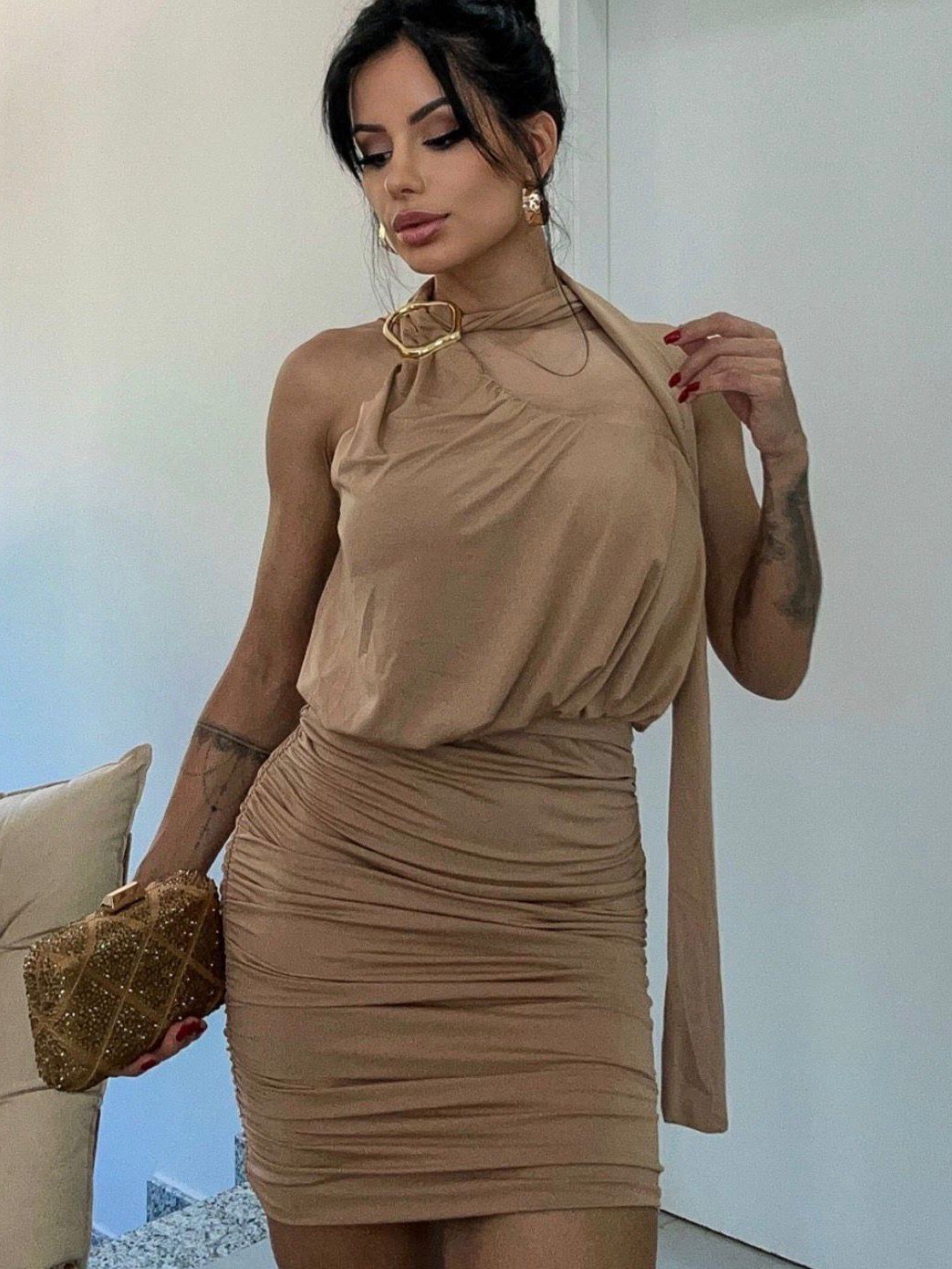 Vestido curto Maitê