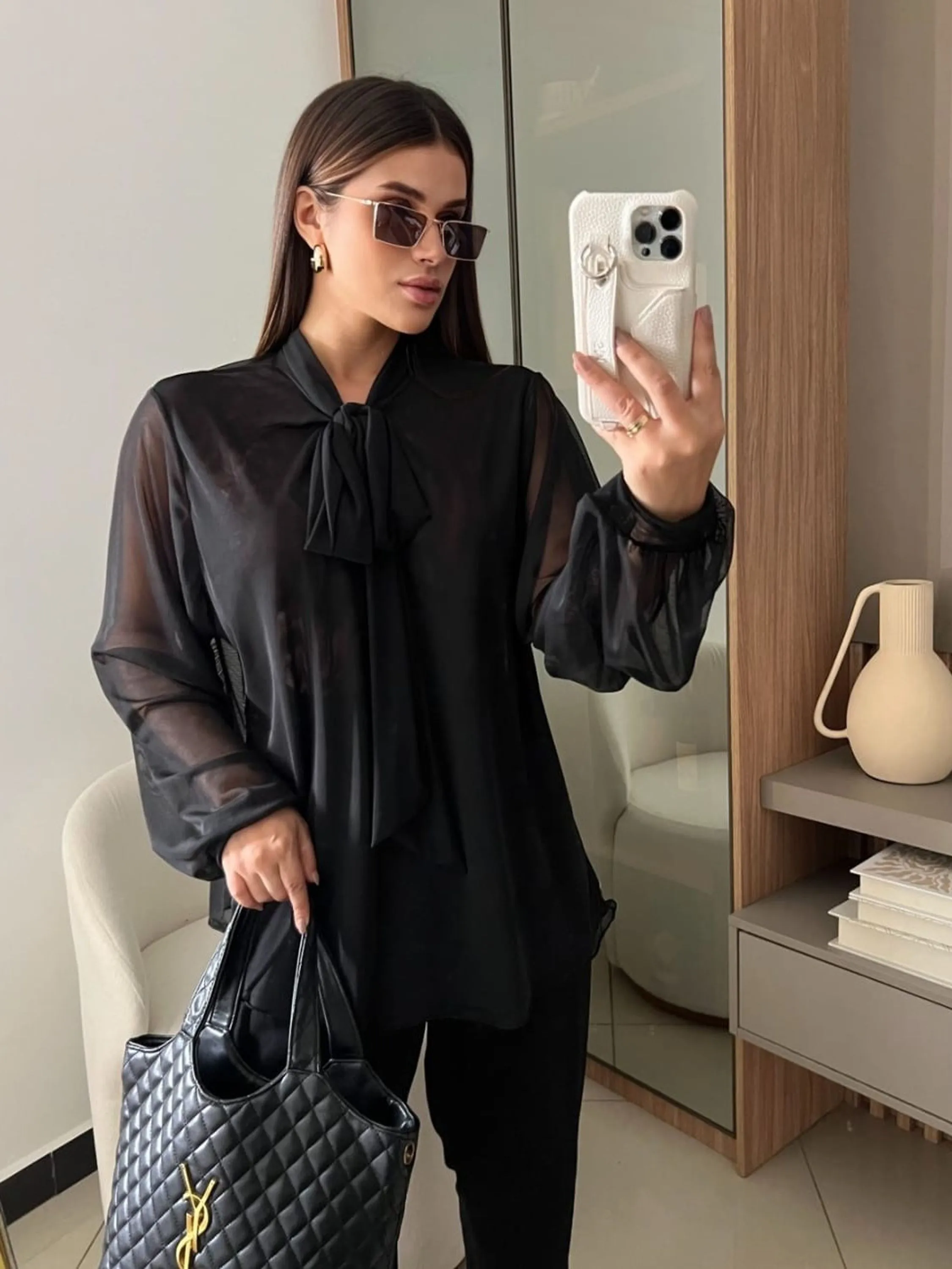 Bata blusa liso