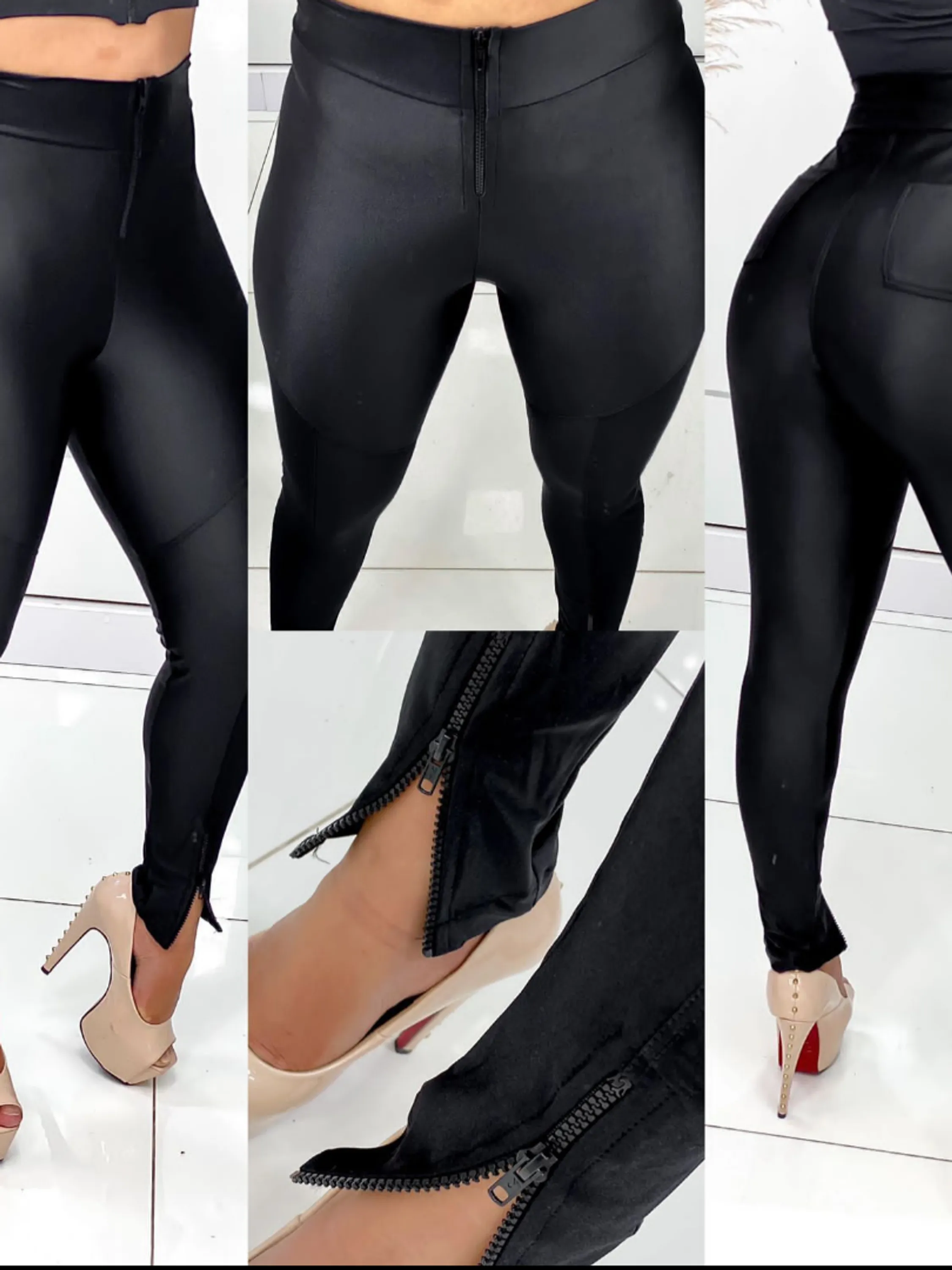 Calça Prada com ziper