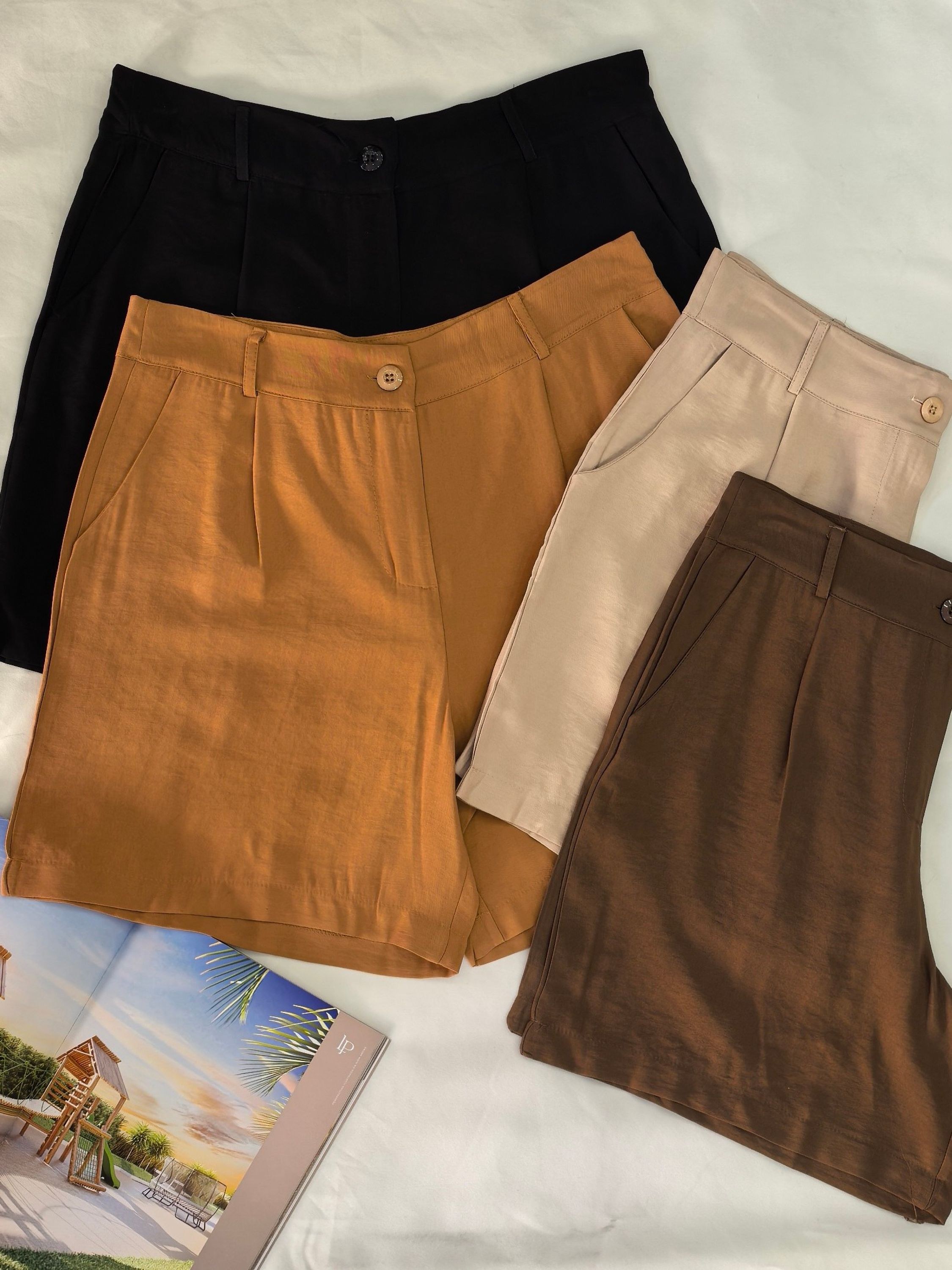 short de marrant feminina plus