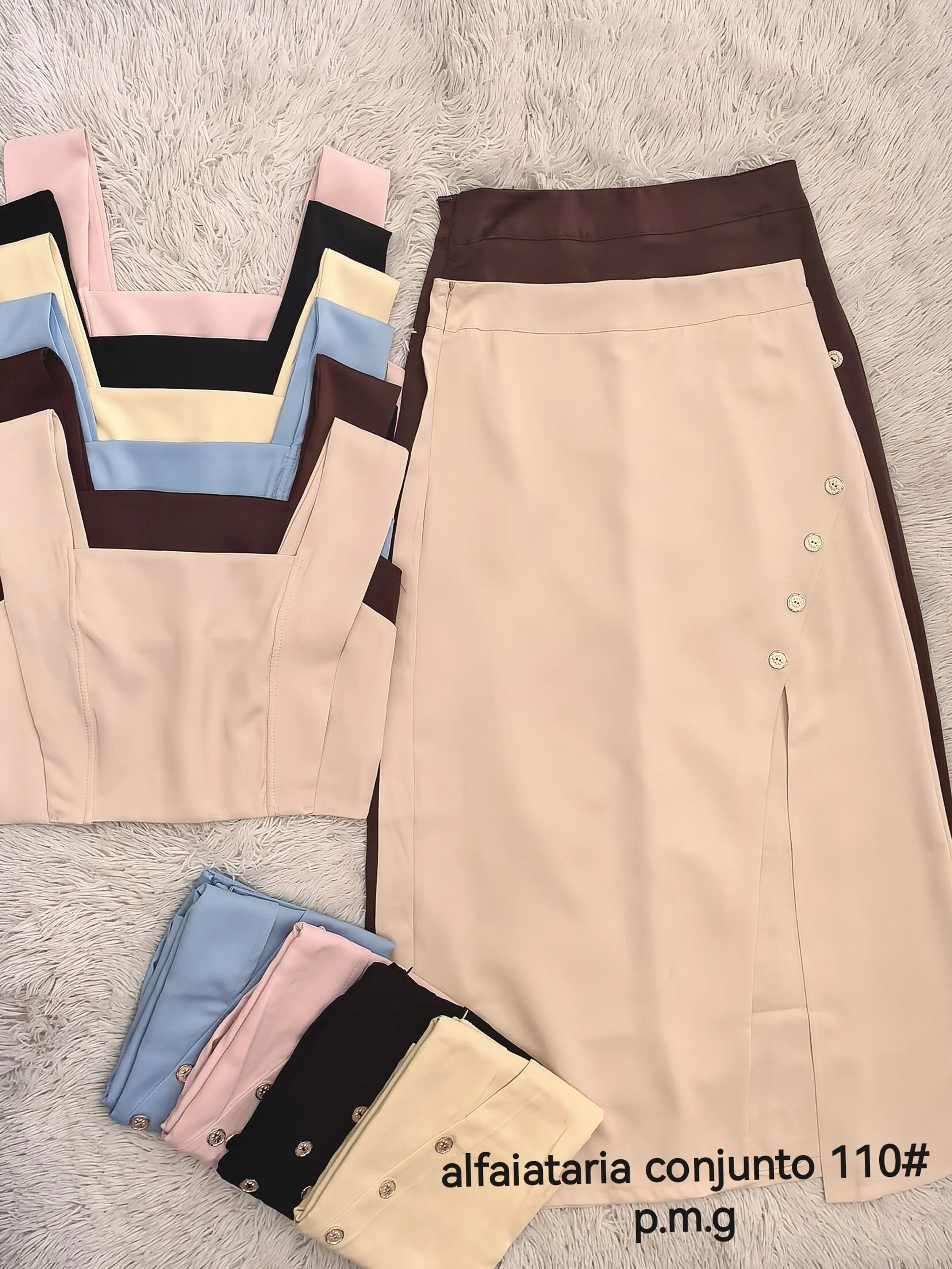 Conjunto alfaiataria de feminino110#