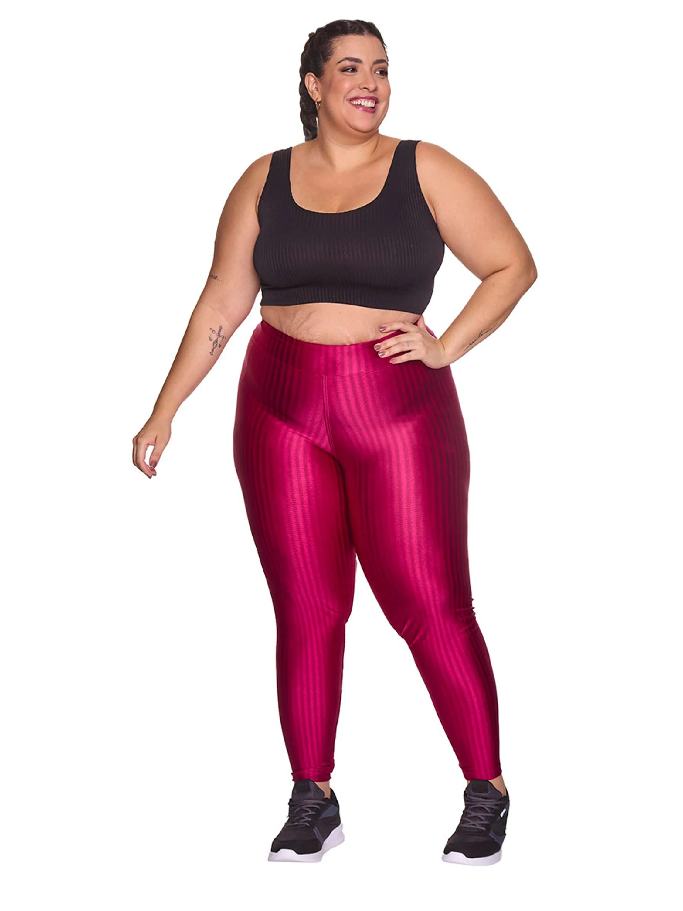 Calça Feminina Legging 3d Rosset Plus Size G1 A G3