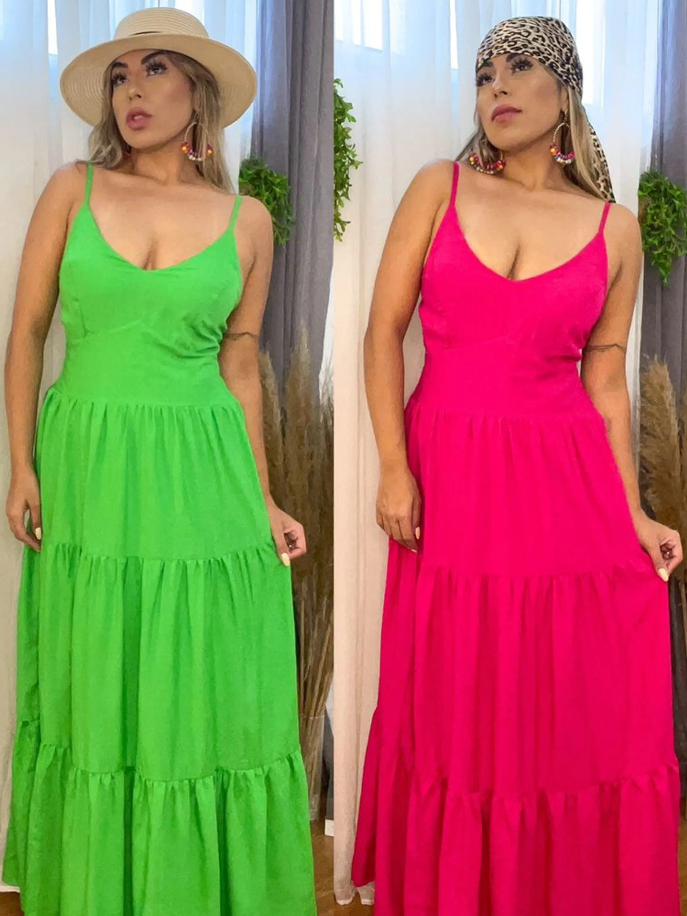 Vestido Três Marias De Alcinha Elástico Nas costas