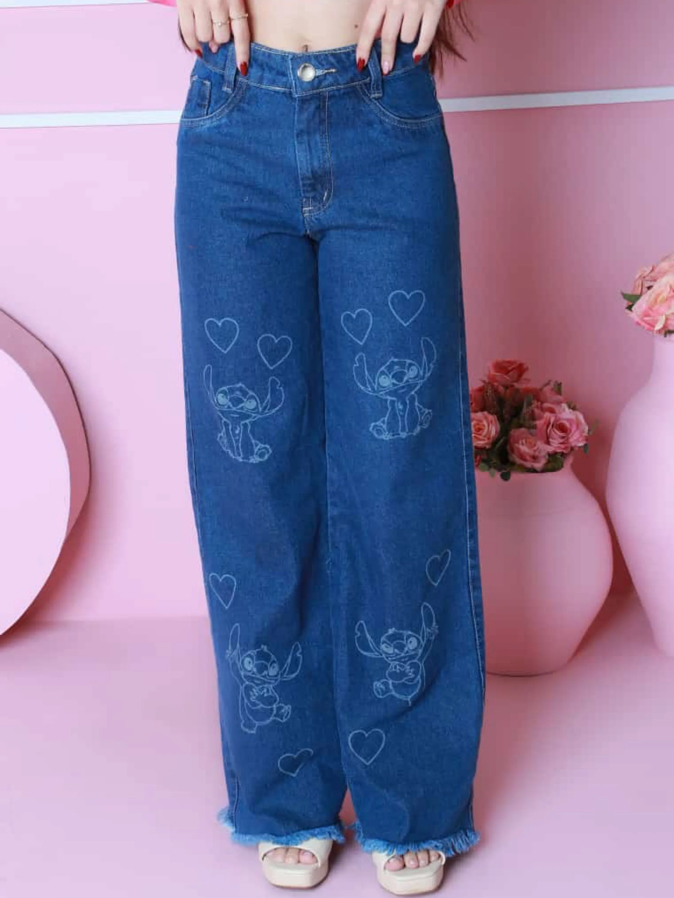 Calça infantil  jeans tamanho 4 ao 16