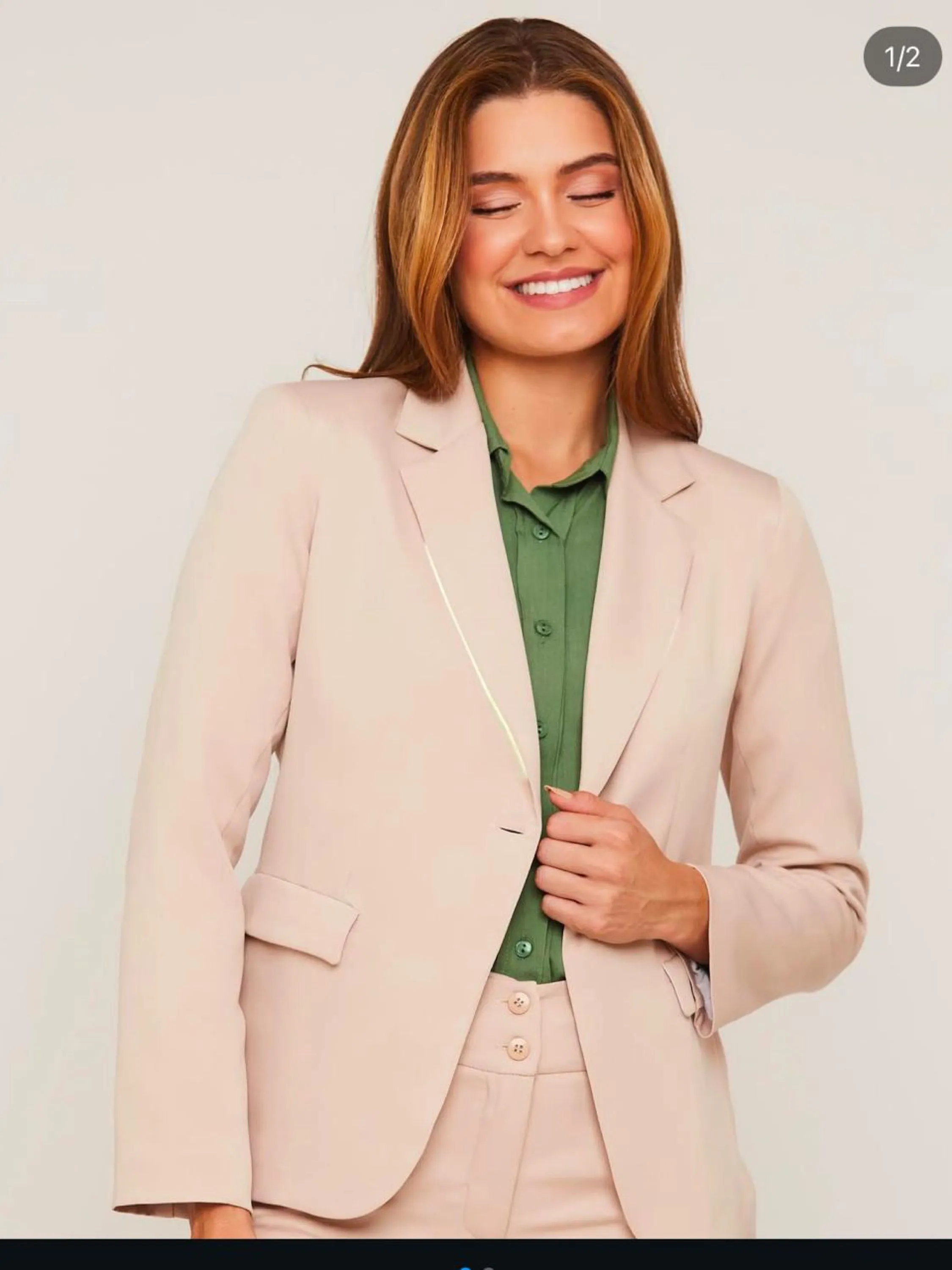 Blazer alta costura