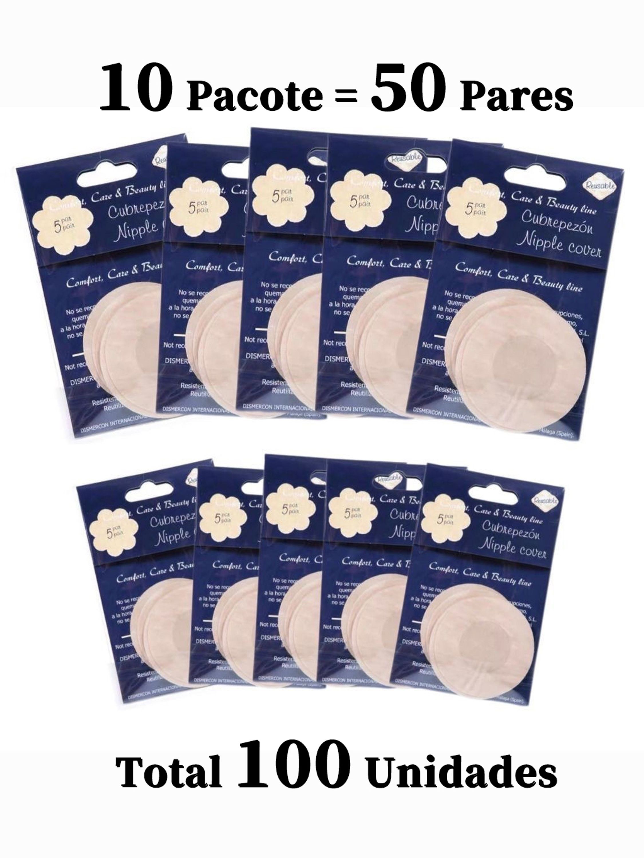 Kit 100 Unidades AdesivoProtetorMamiloBico AureolaTapaSeios