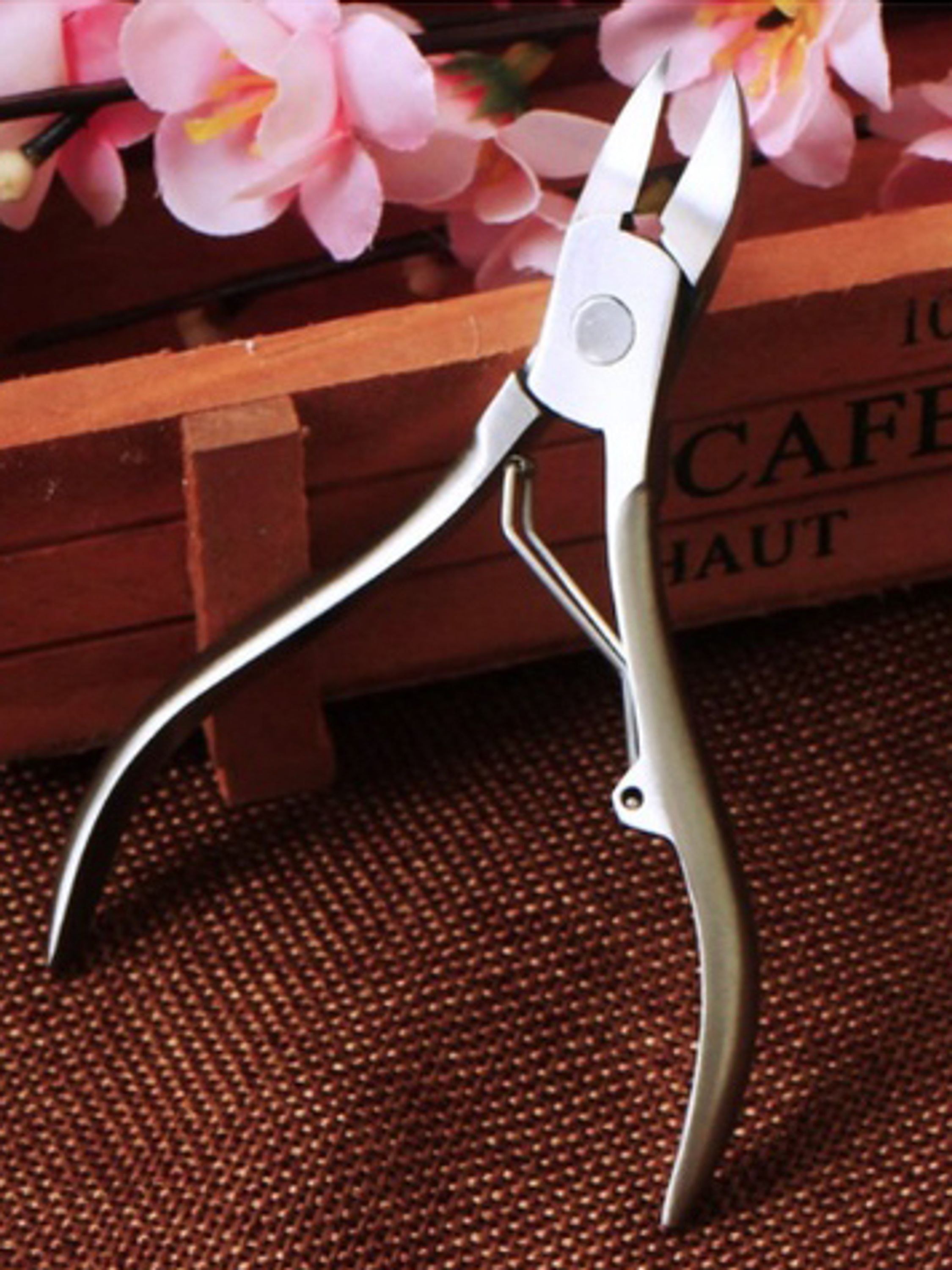 Alicate de Aço Inoxidável Cortador de Unhas