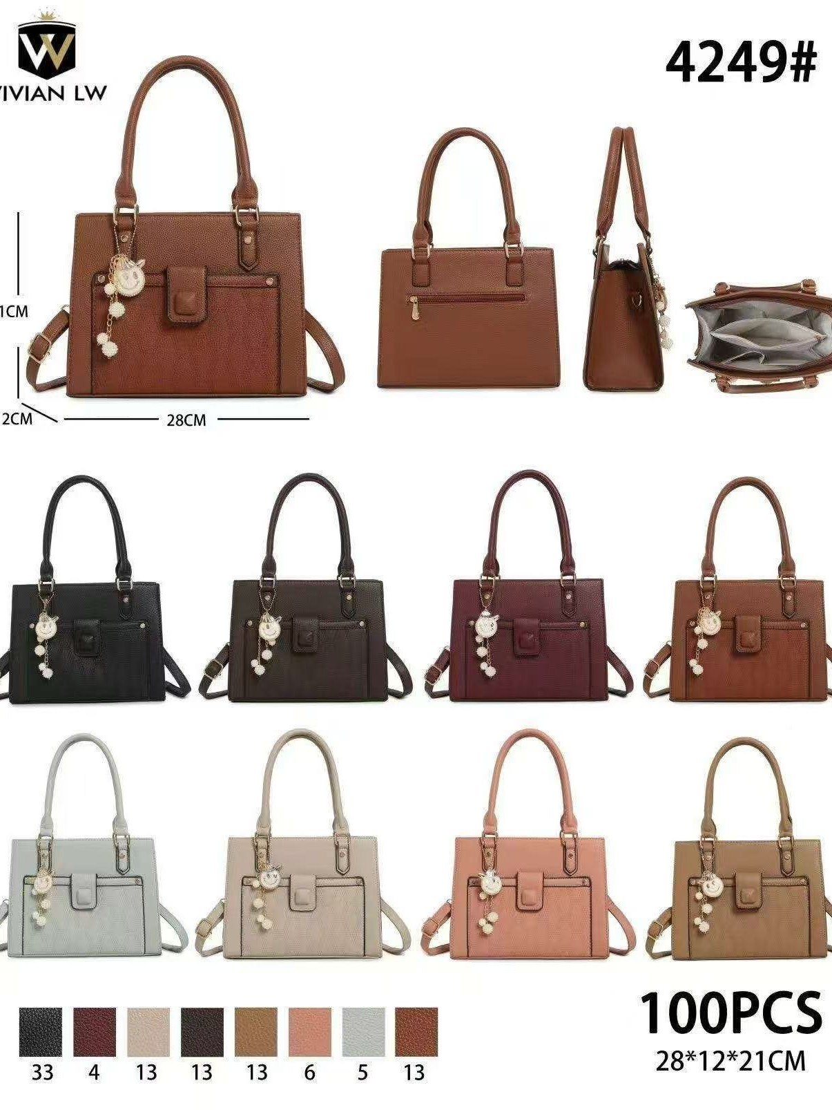 Bolsas femininas modernas e casuais 4249