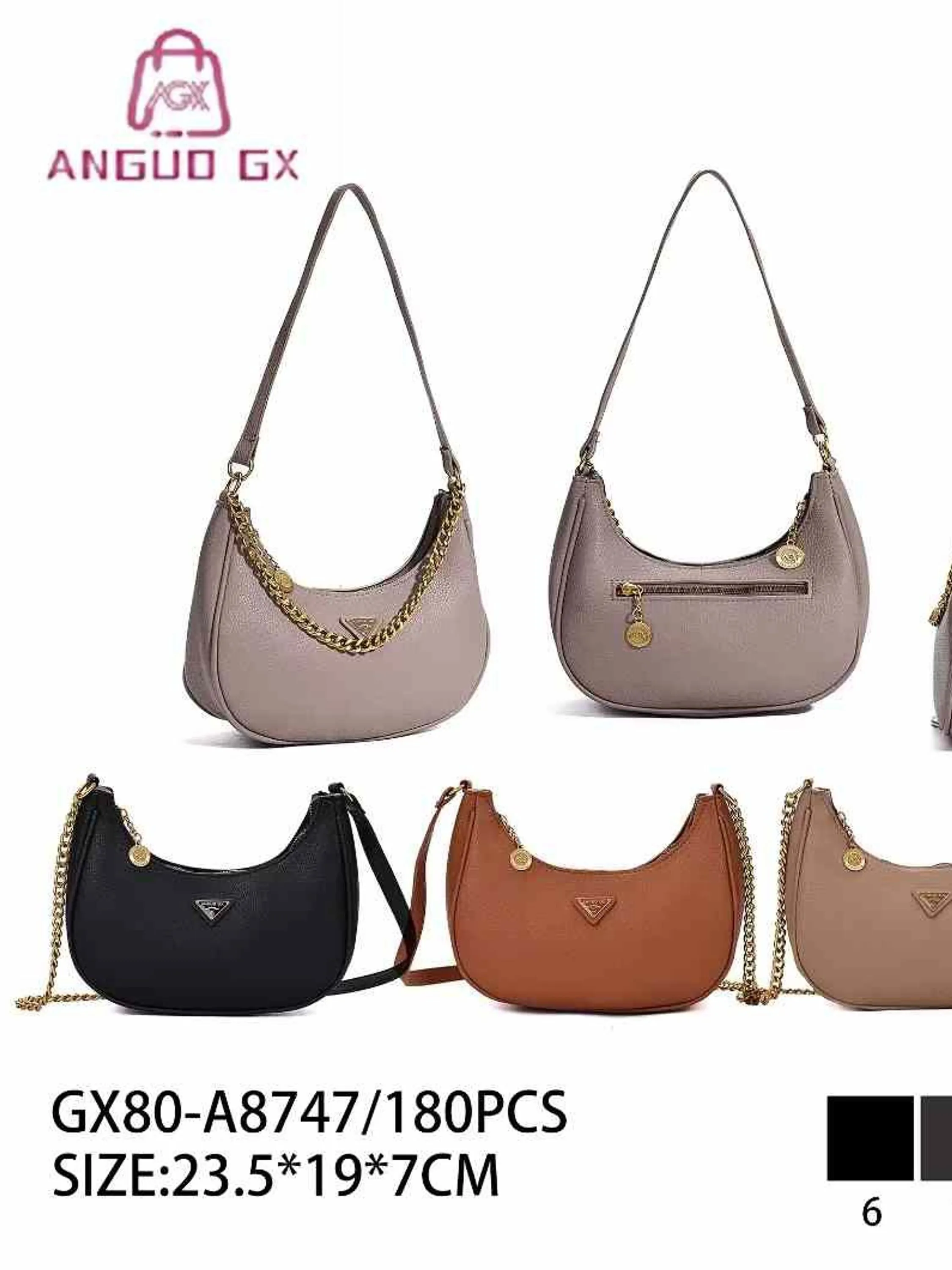 Bolsa transversal da moda A8747