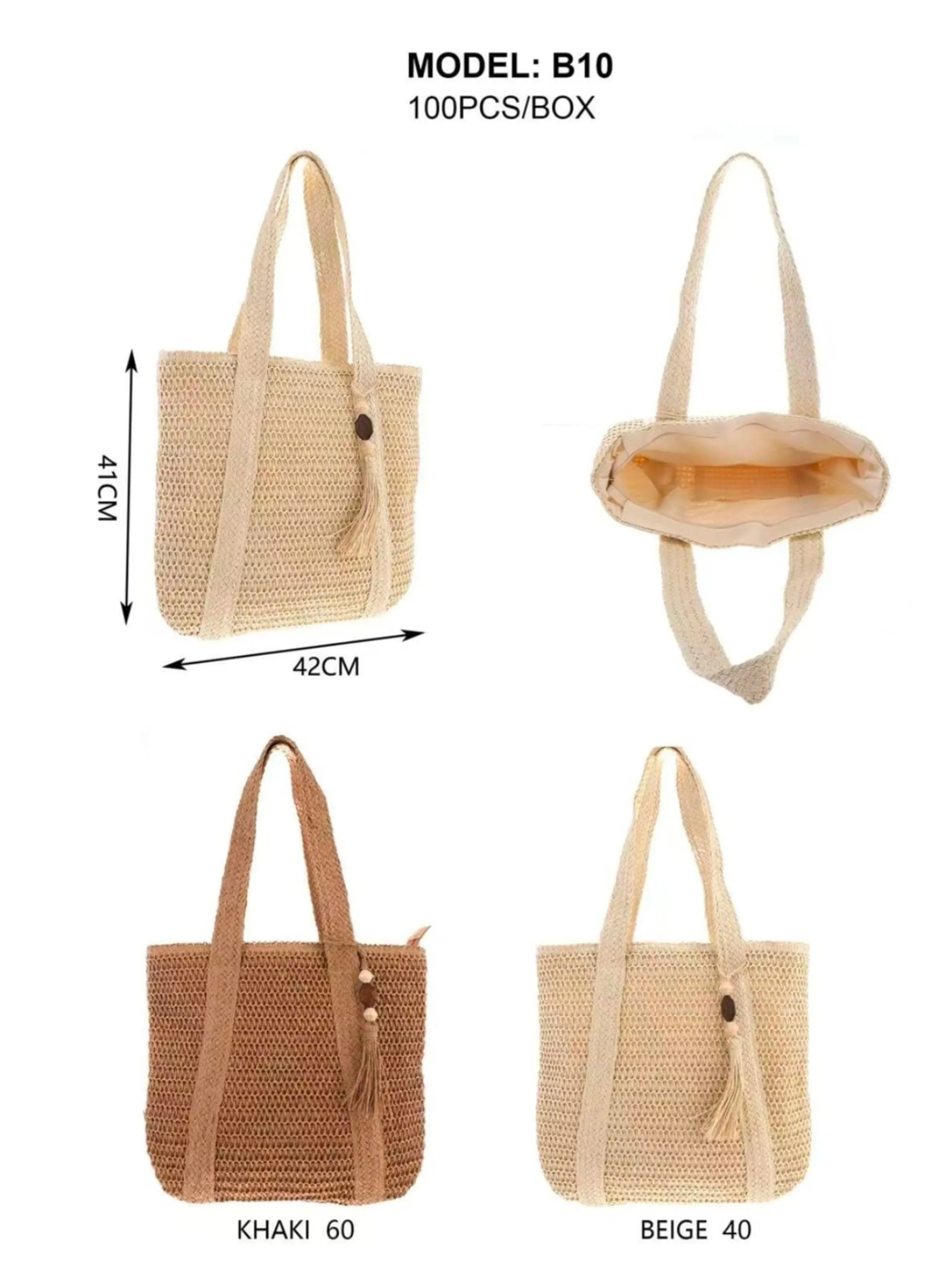 bolsa de palha B10