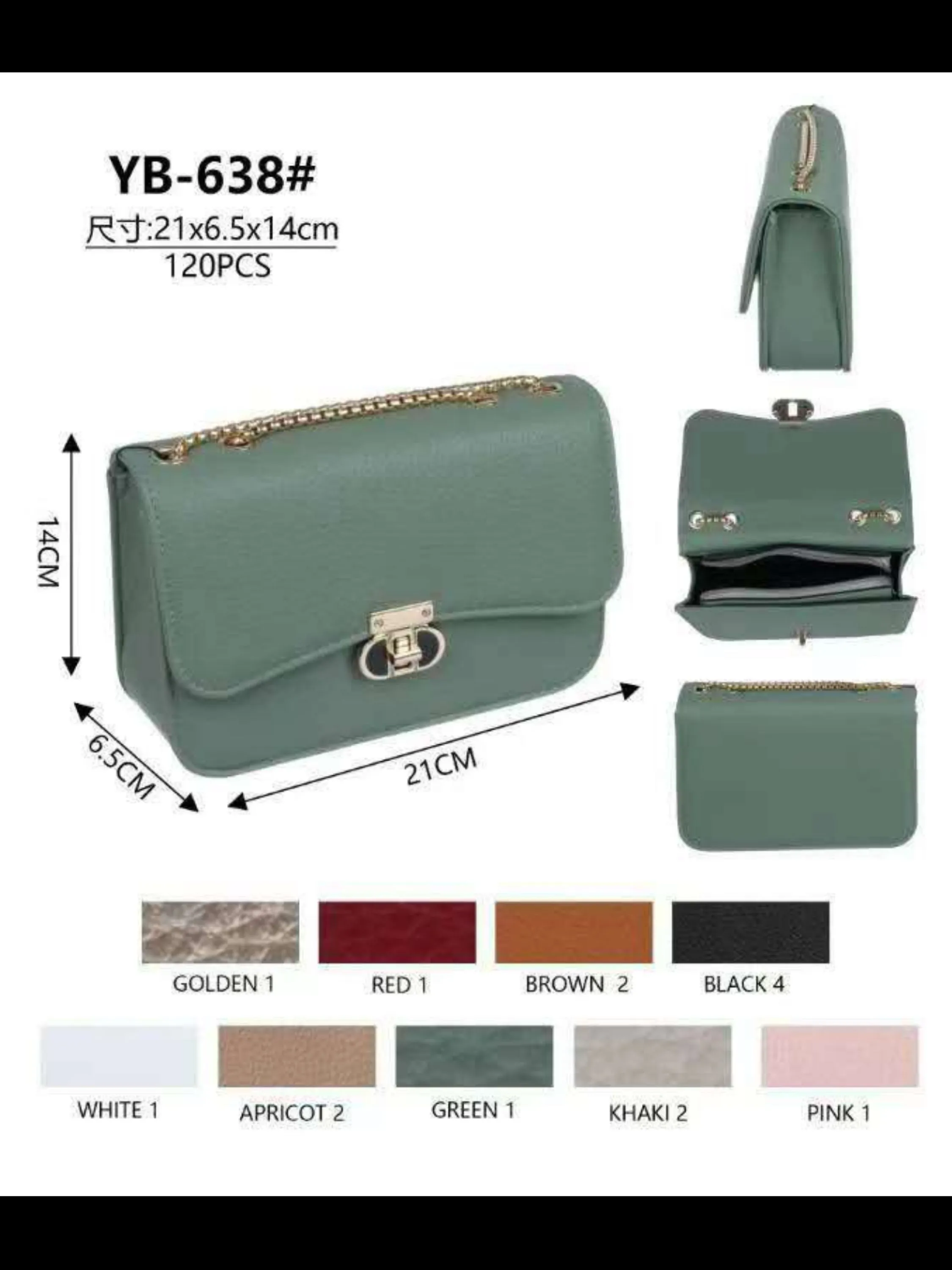 Bolsa feminina YB-638#