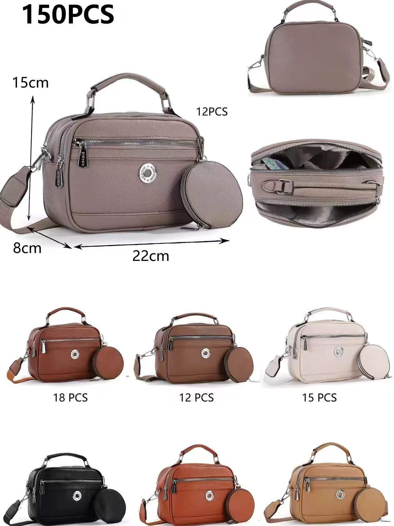 Bolsa transversal feminina casual 88