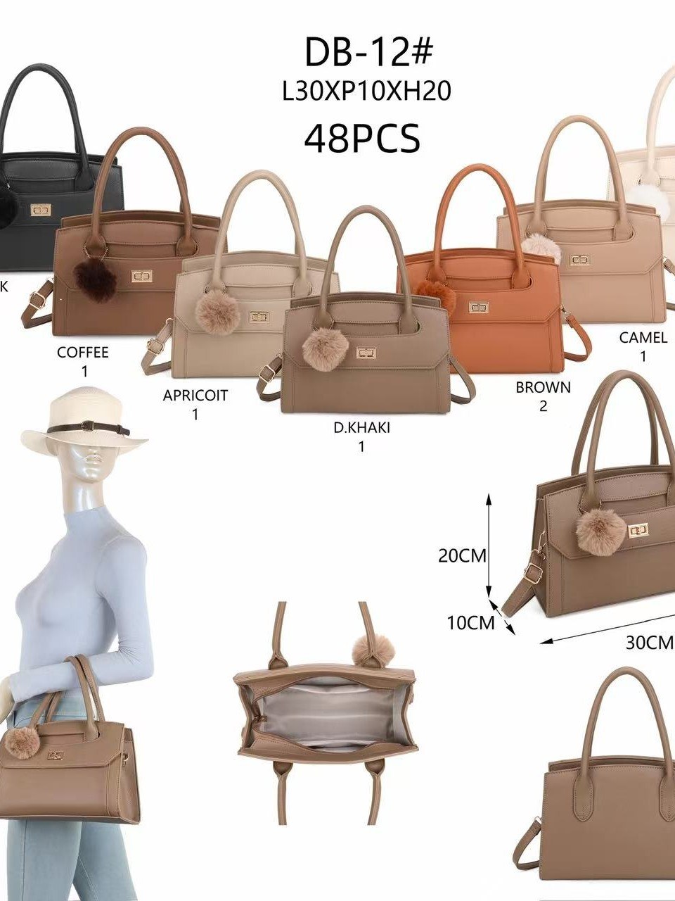 Bolsa transversal feminina da moda -12