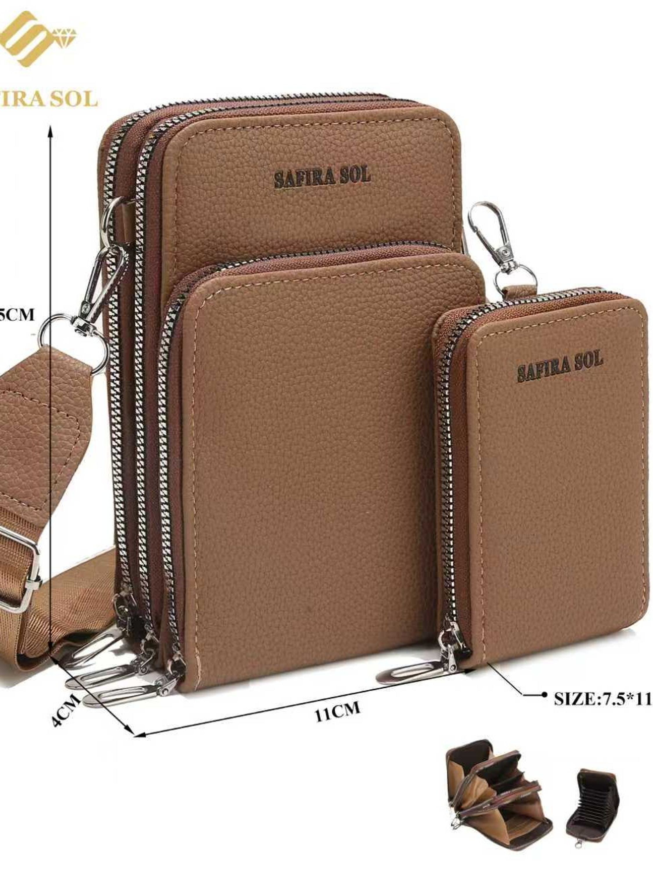 Bolsa e carteira elegantes para celular 735