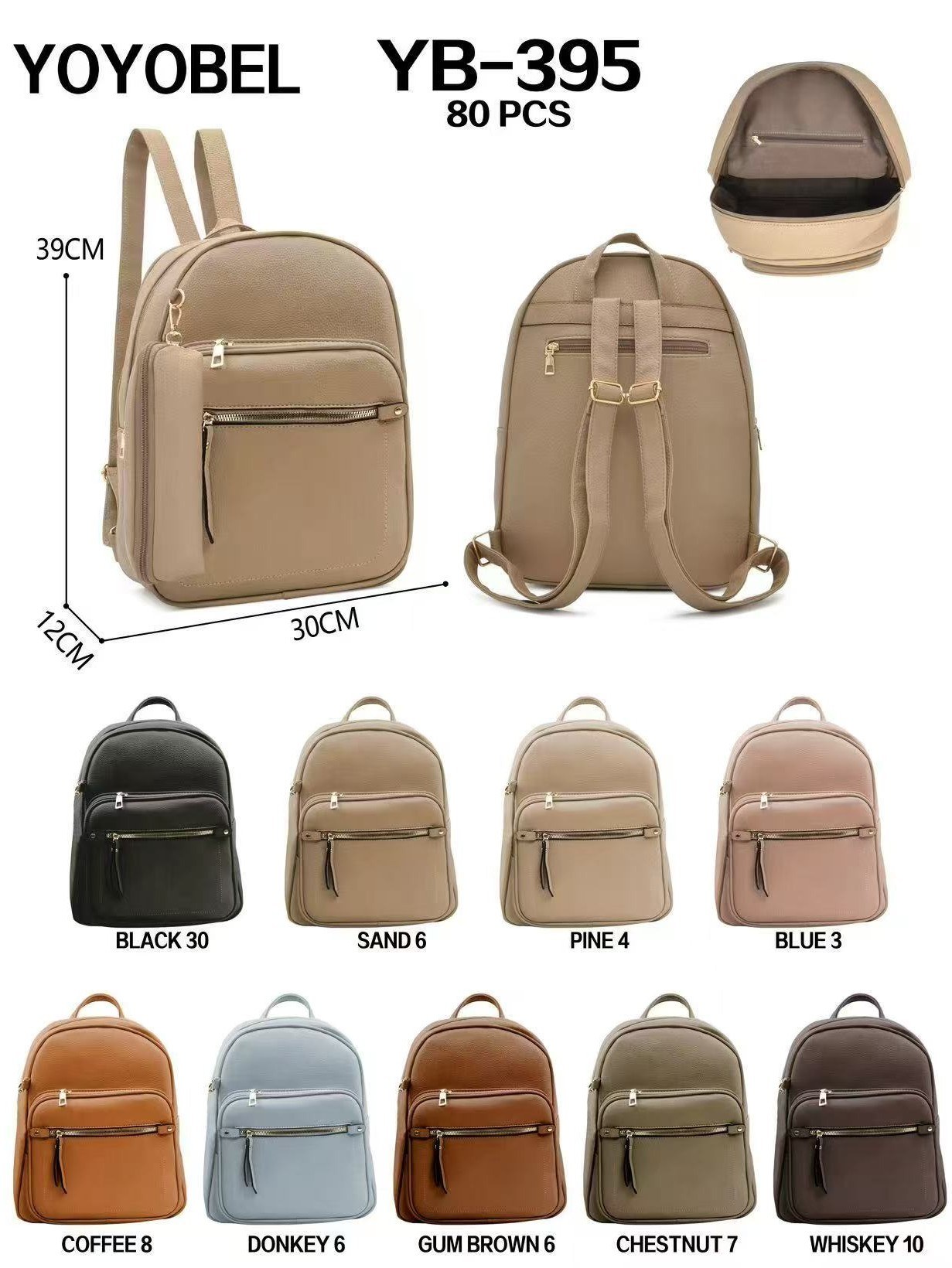 Mochila femininas modernas e casuais 395