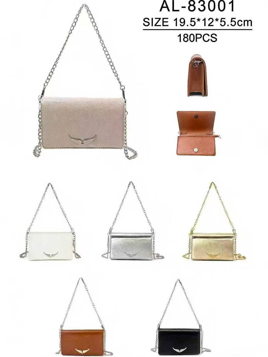 Bolsa feminina de corrente 83001