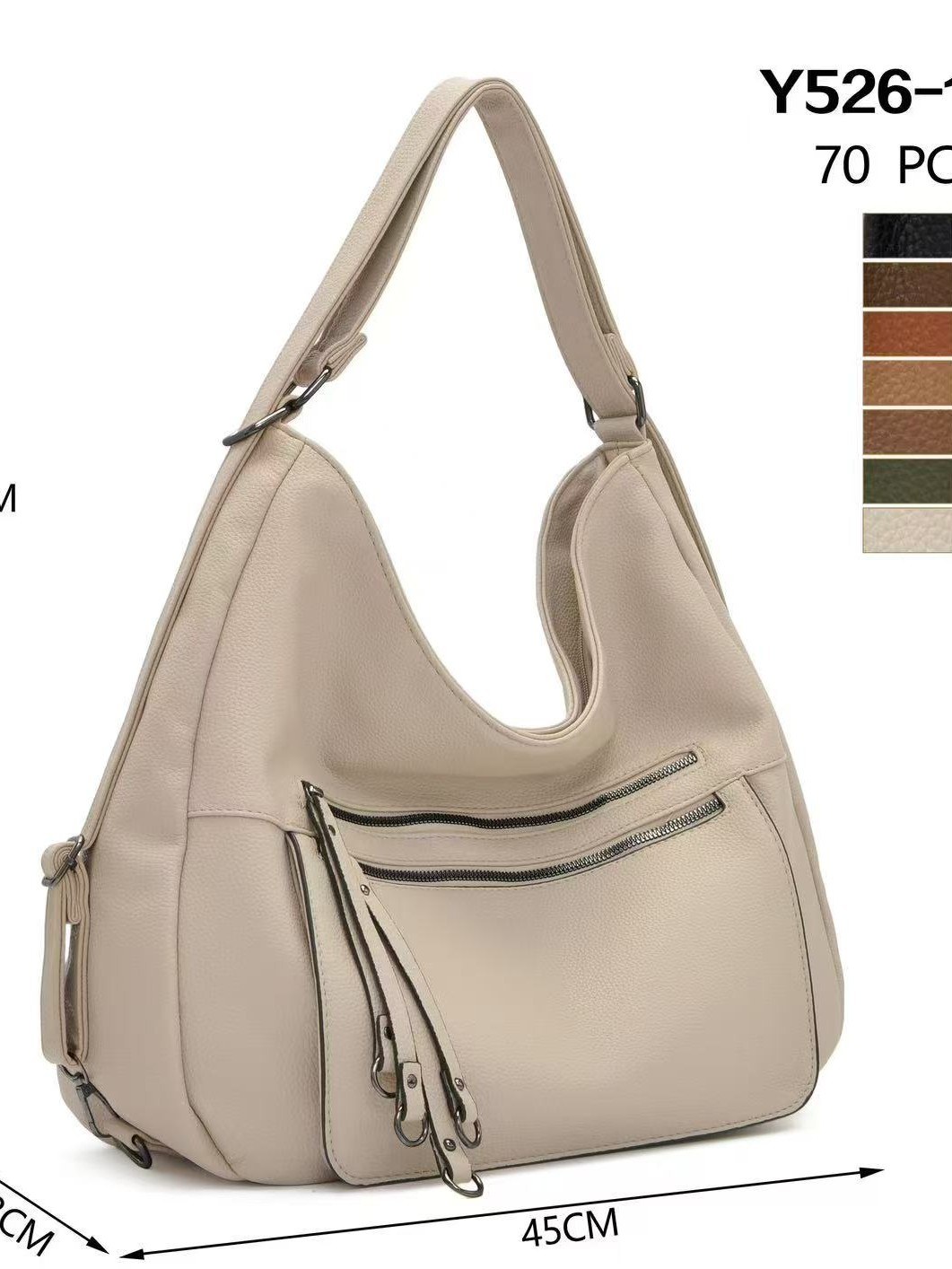 Bolsa grande casual feminina Y526-1