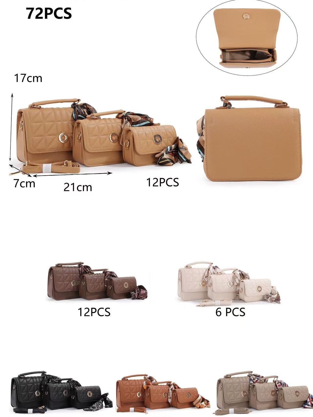 Bolsas femininas modernas e casuais 353