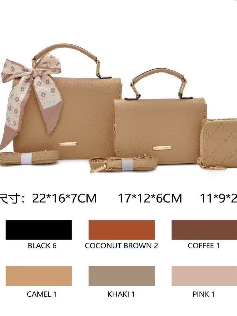 Conjunto elegante de duas peças com carteira integrada199