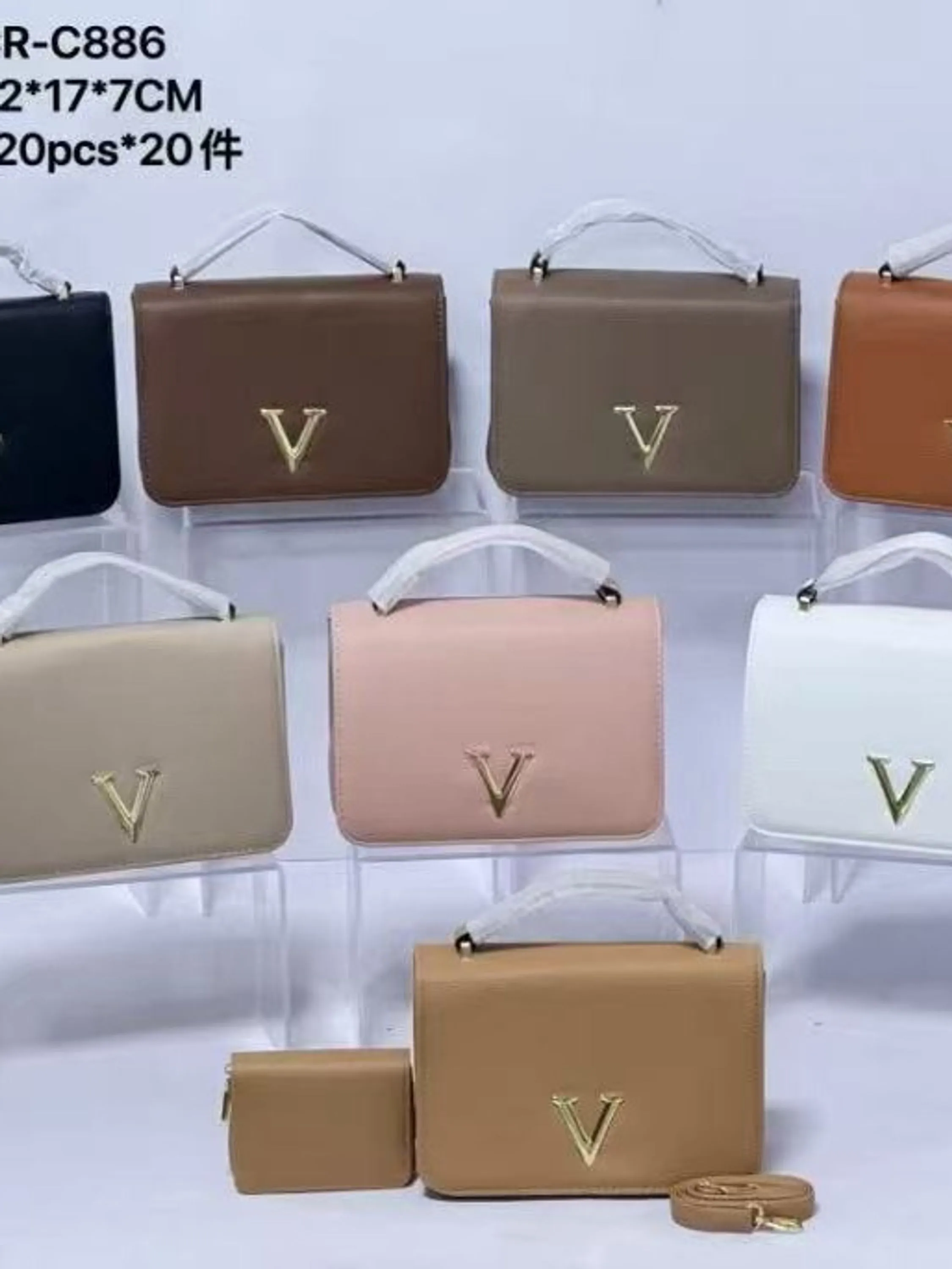 Bolsa de ombro fashion com carteira C886