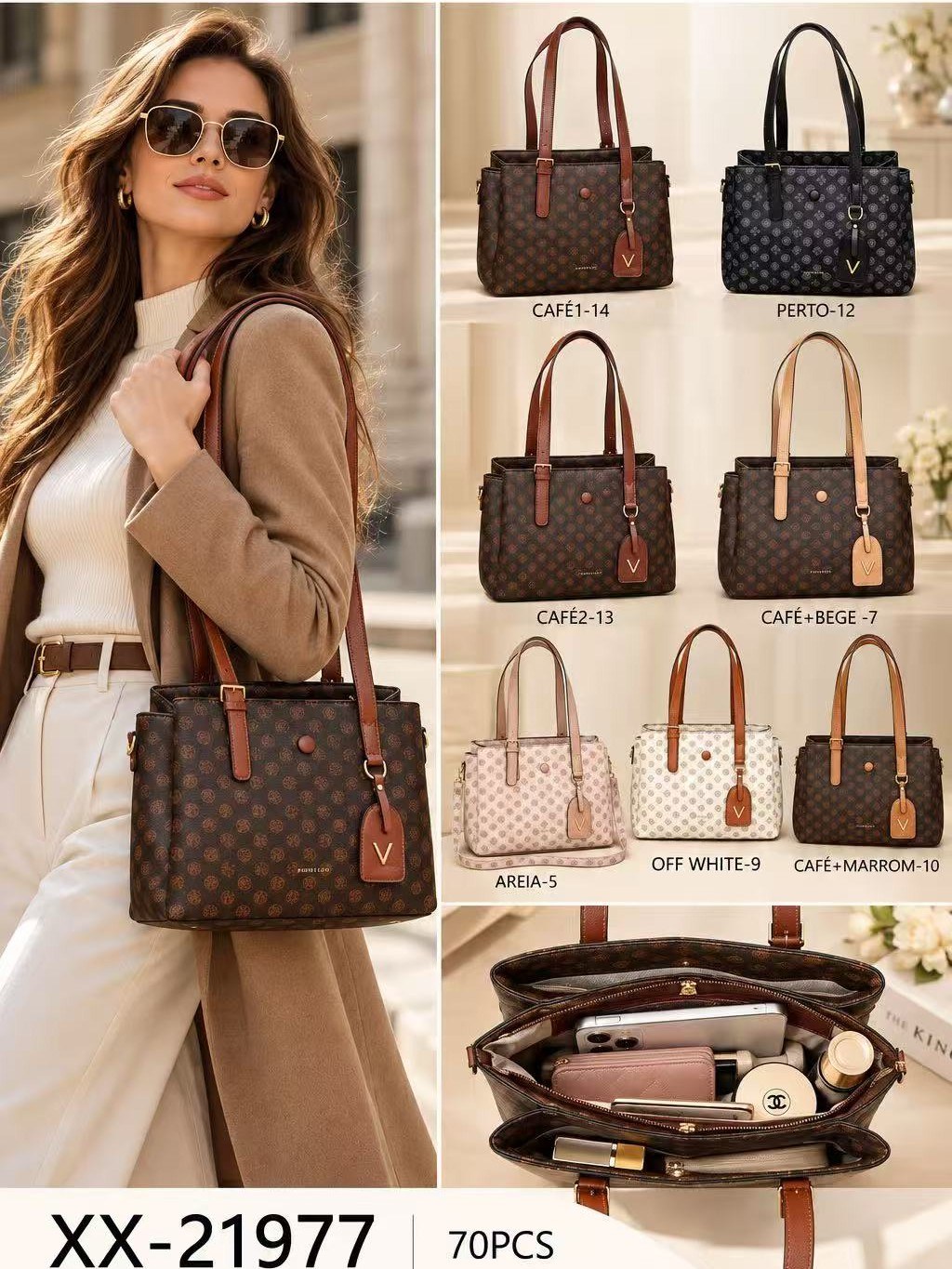 Bolsas femininas modernas e casuais 21977