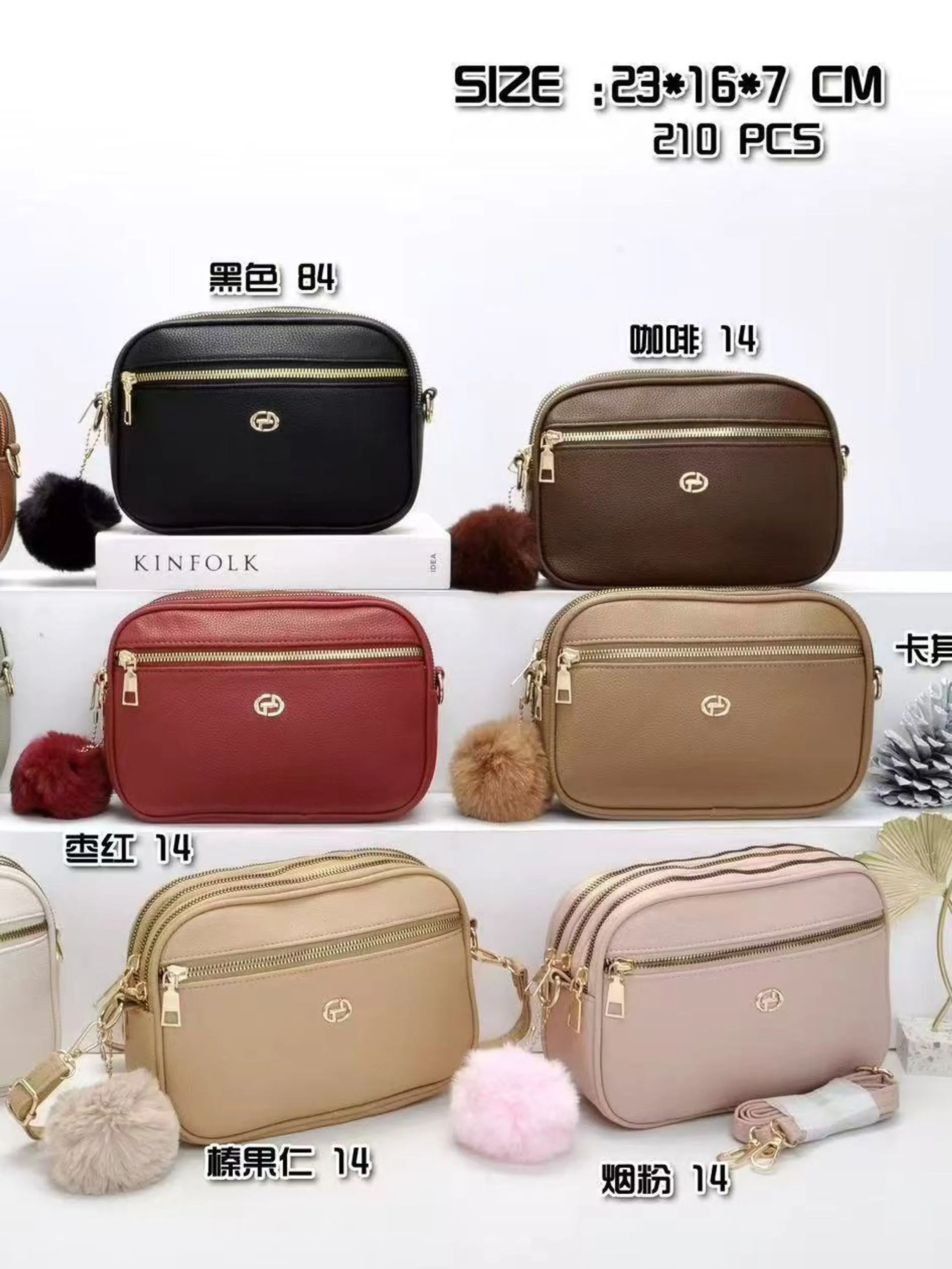 Bolsas femininas casuais da moda YB-255