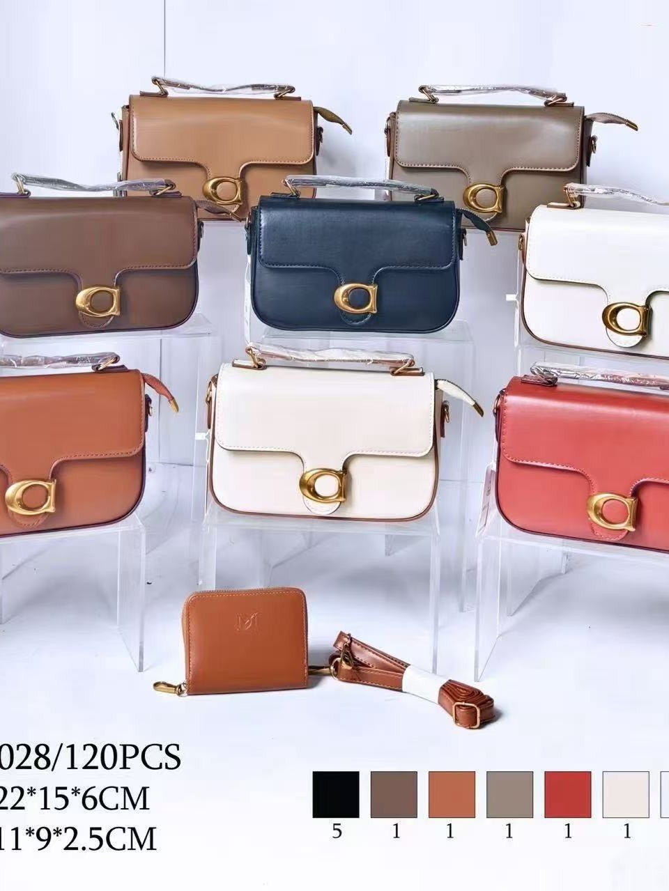 Bolsas femininas modernas e casuais 2028