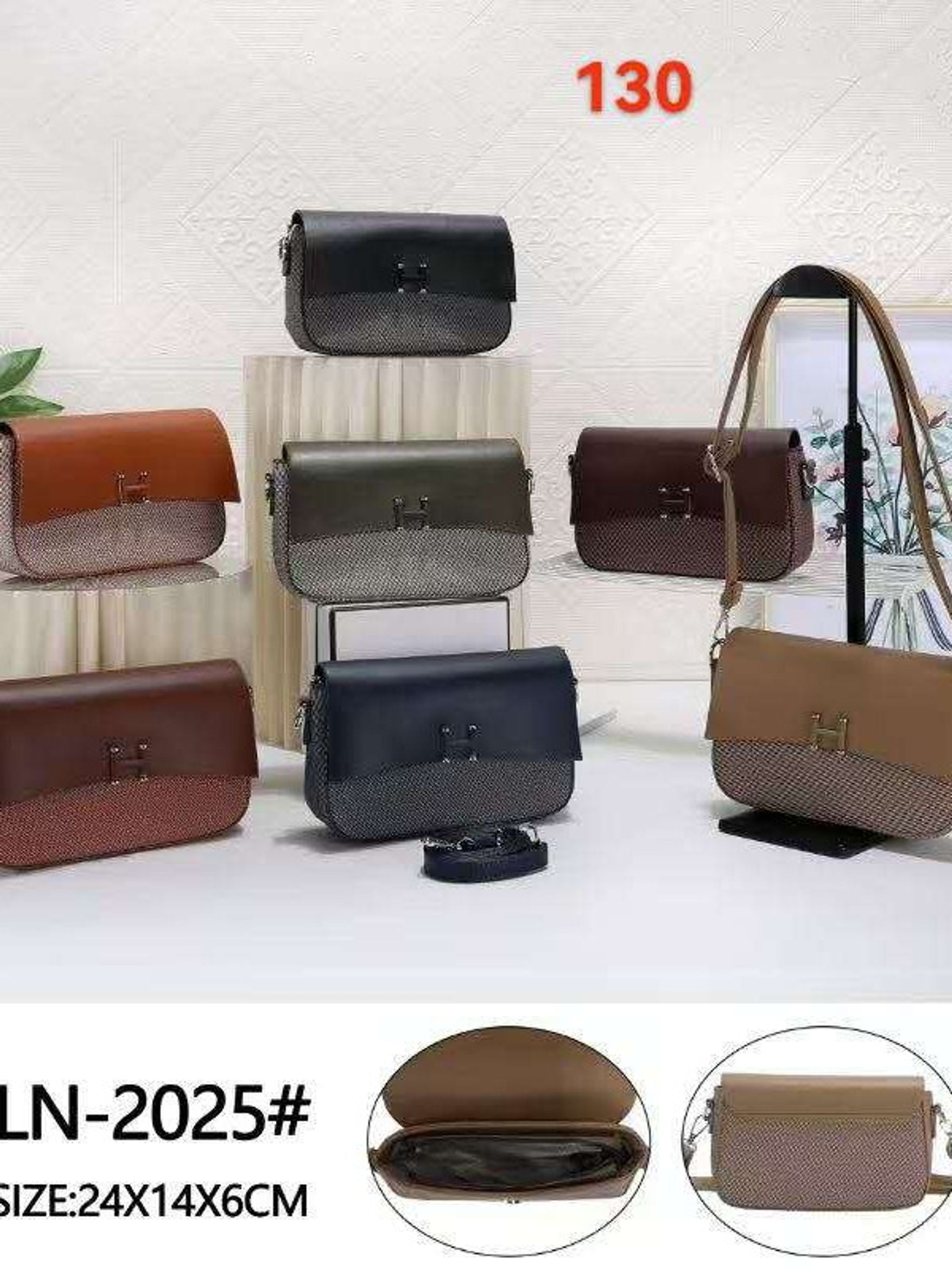 Bolsas femininas casuais da moda LN-2025