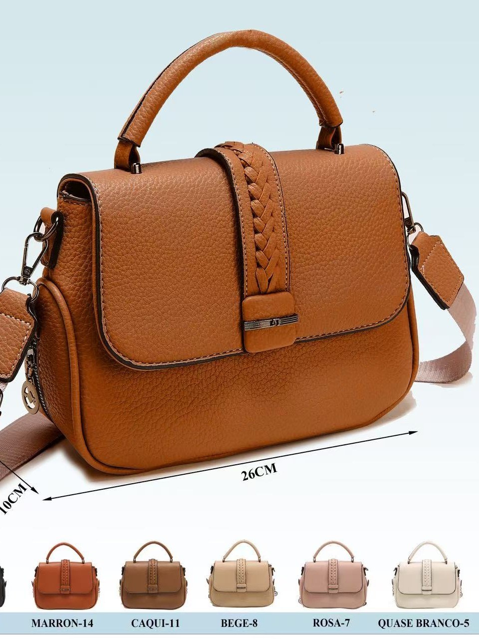 Bolsas femininas modernas e casuais 8320-6