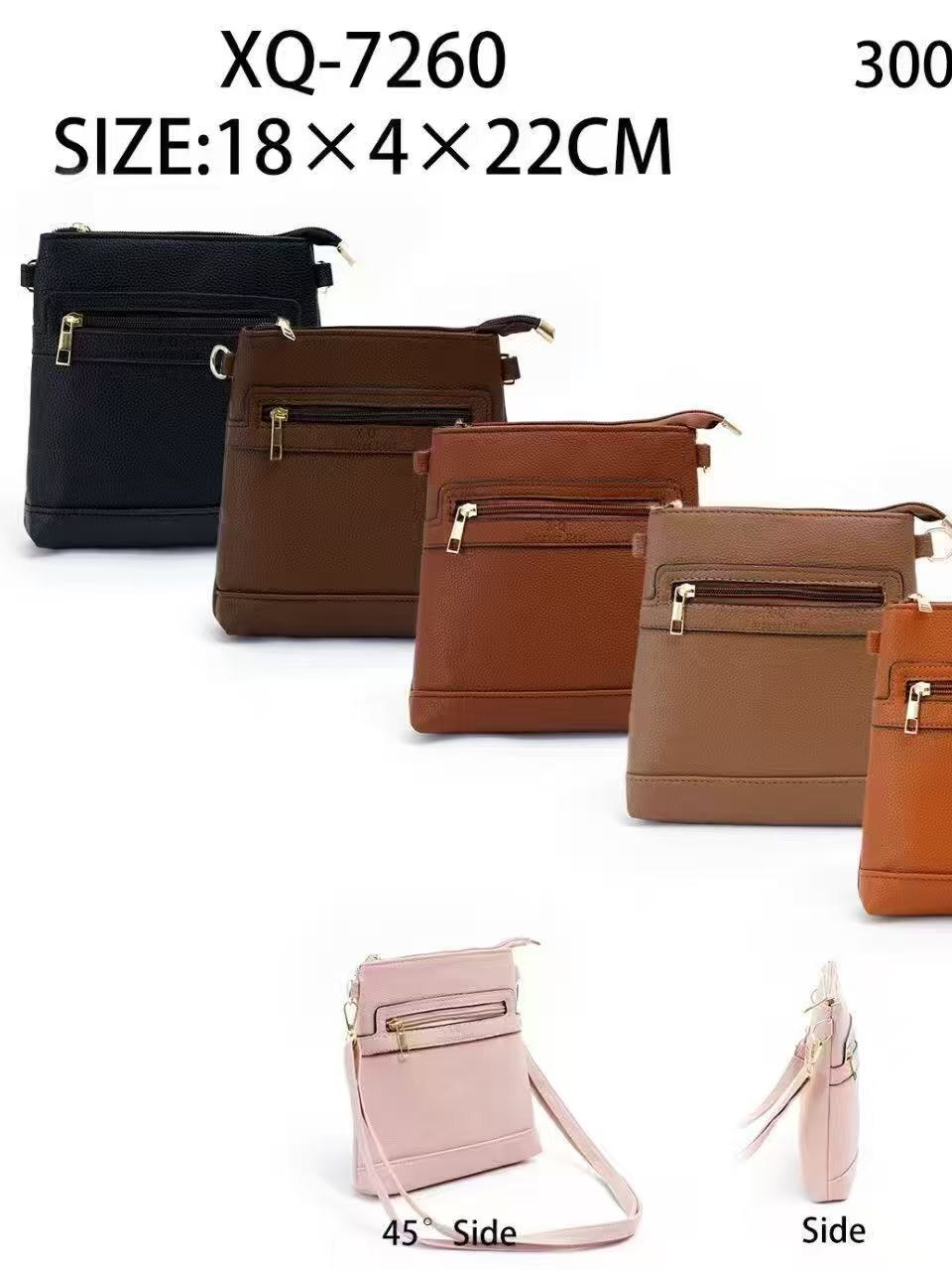 Nova bolsa transversal elegante e casual XQ-7260