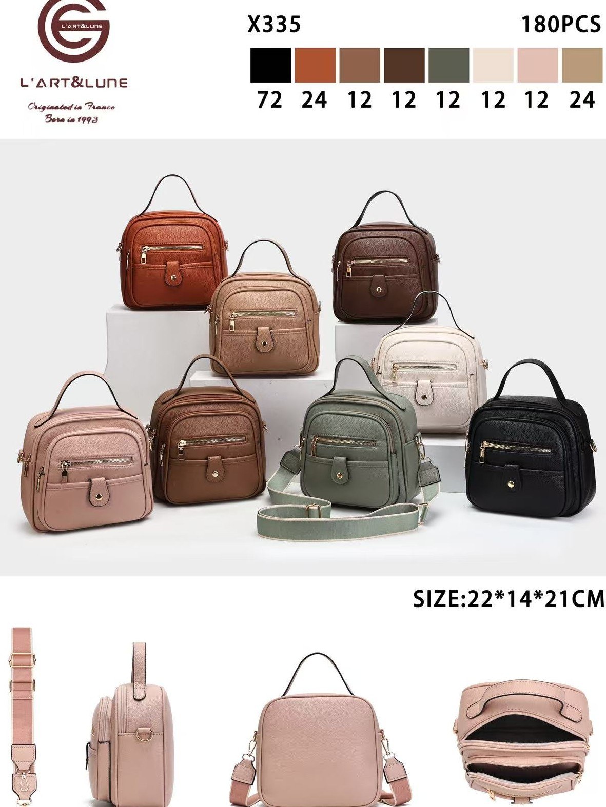 Bolsas femininas modernas e casuais 335