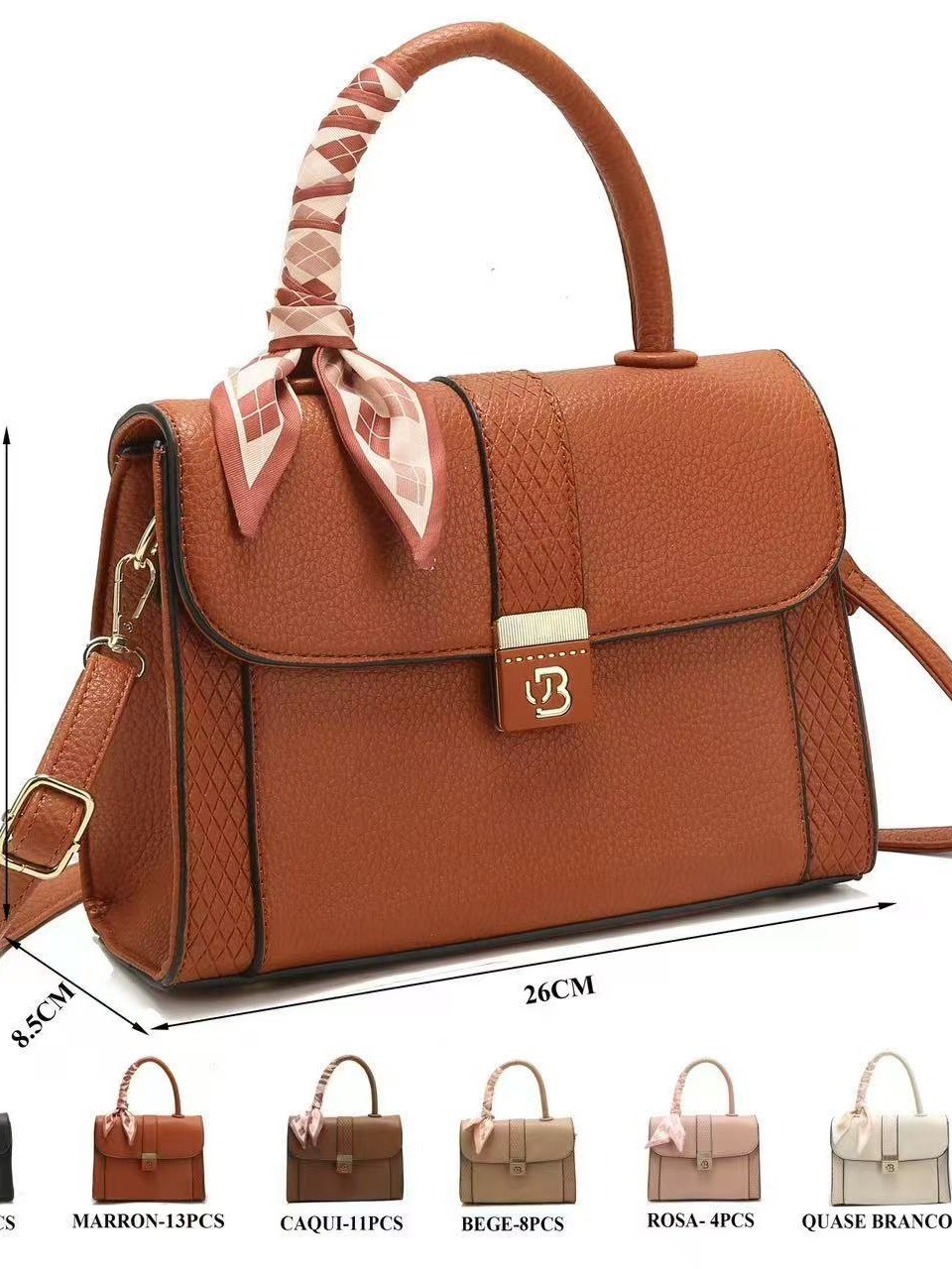 Bolsas femininas da moda com lenços 21302