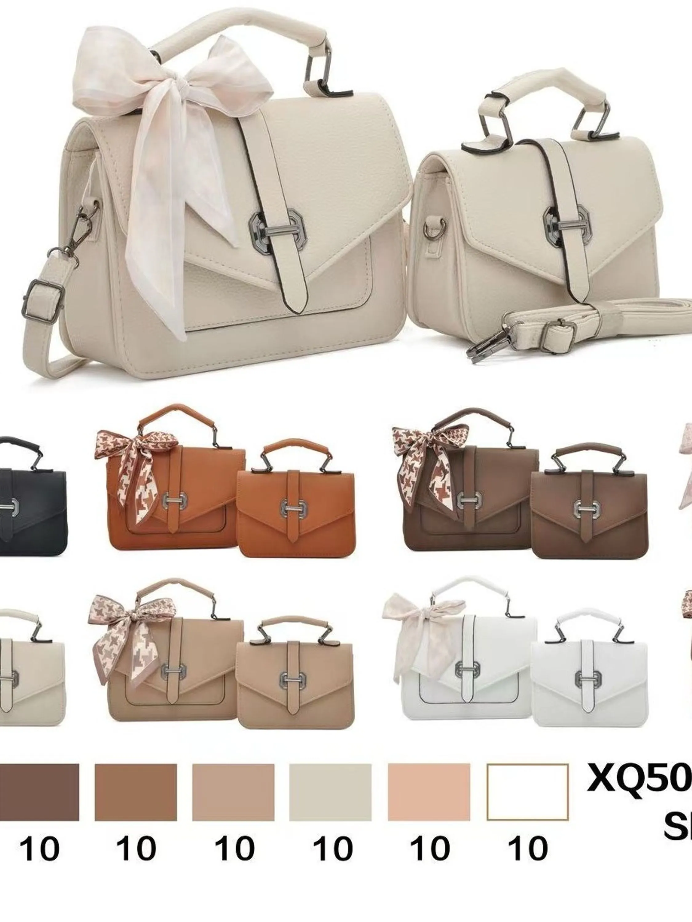 Conjunto fashion de duas peças com lenço XQ5082