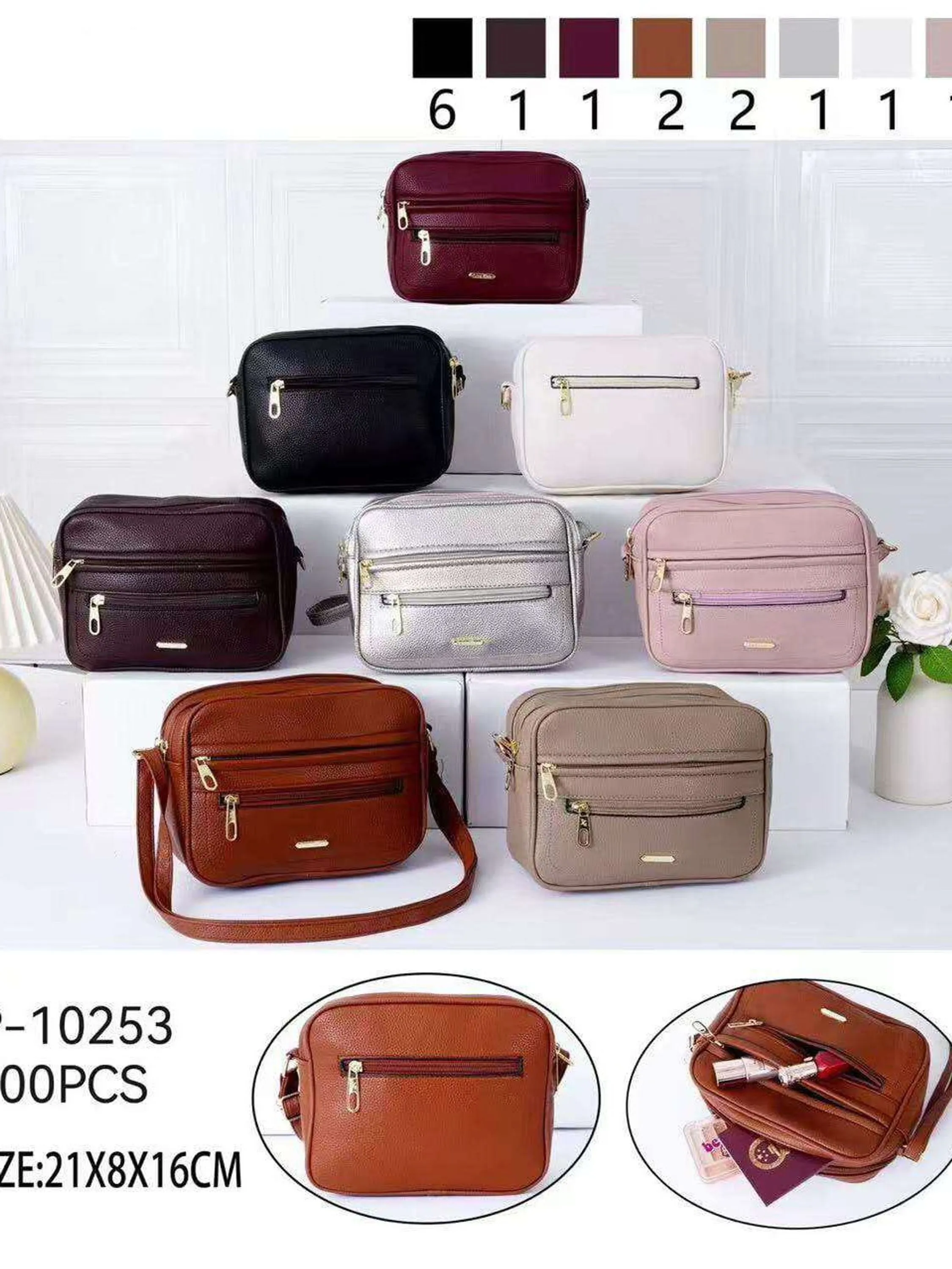 Bolsa transversal da moda LP-10253