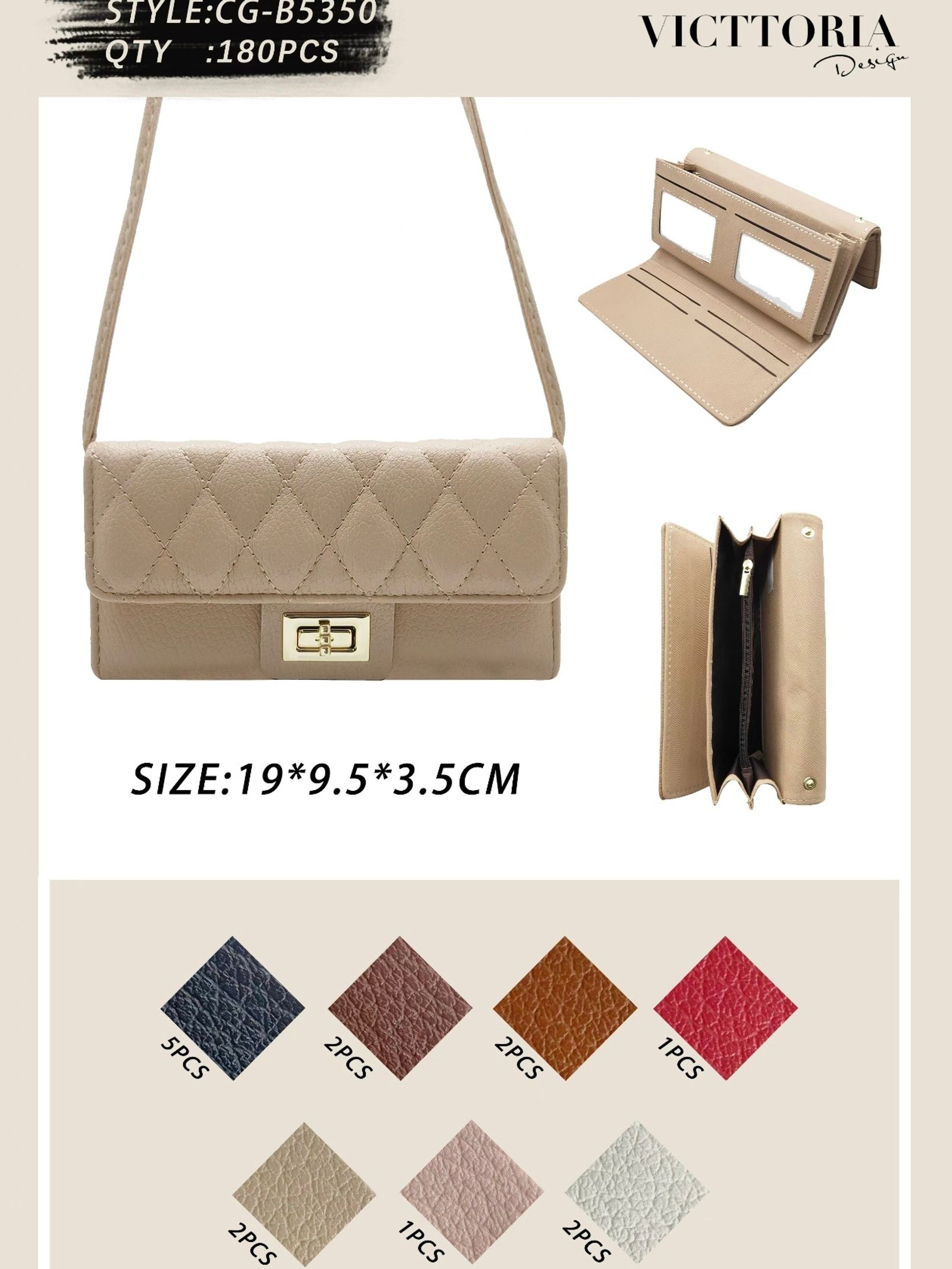 Bolsa tiracolo tipo carteira 5350