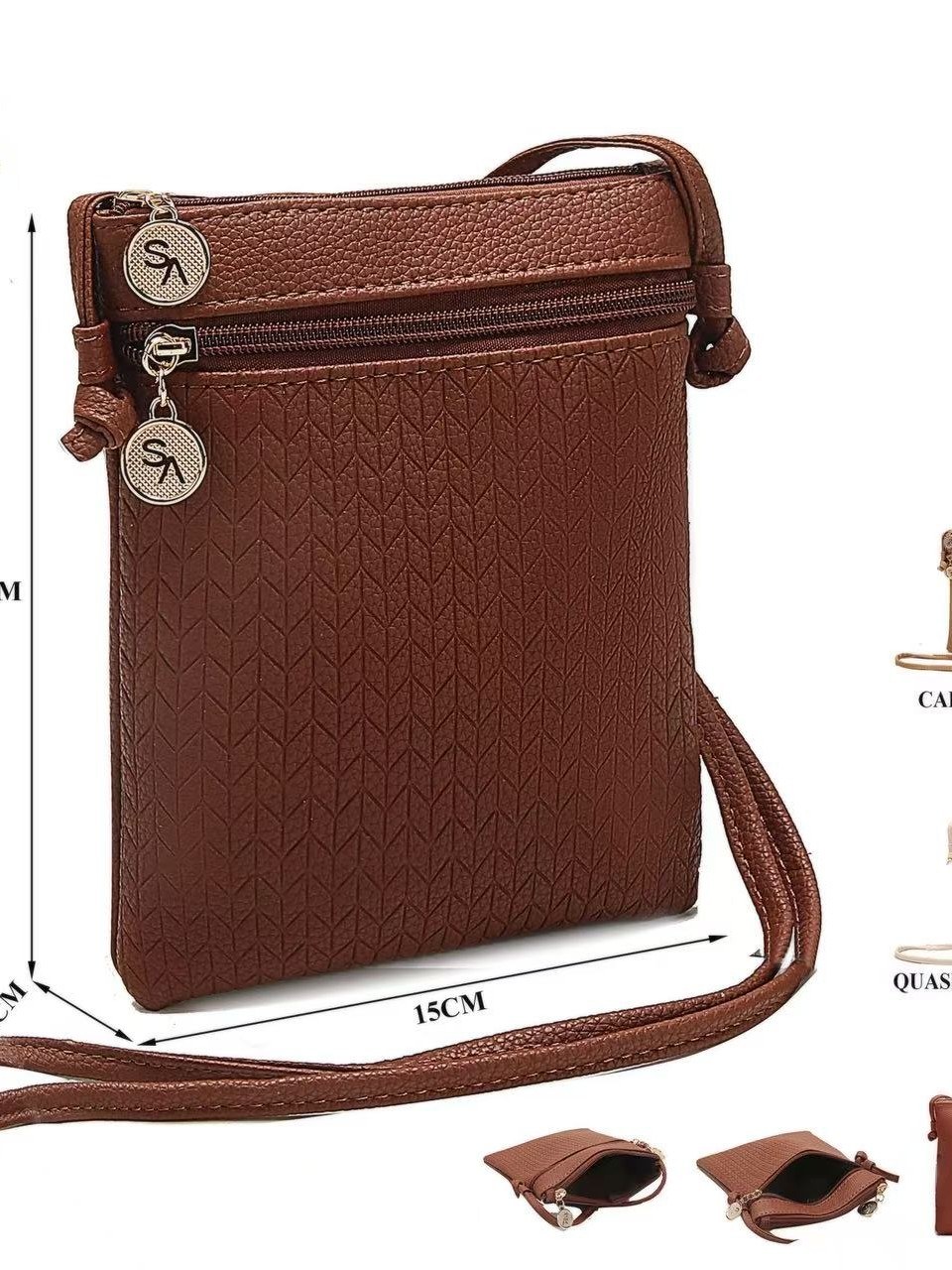 Bolsas femininas modernas e casuais L9052