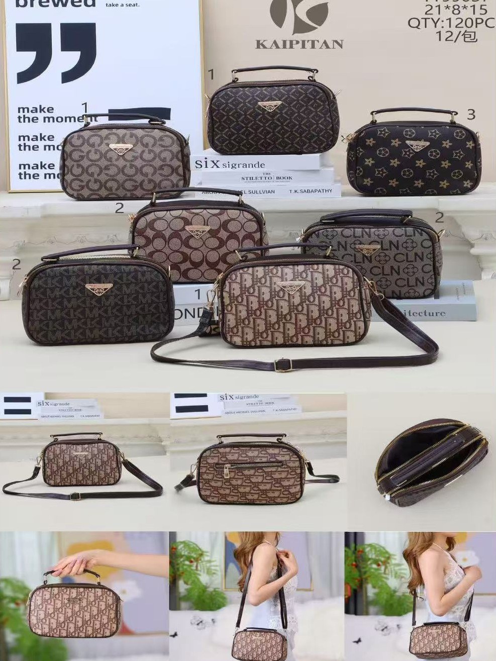 Bolsas femininas modernas e casuais 99037
