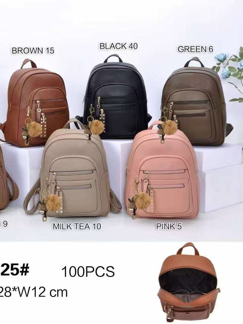 Mochila elegante e casual com charme.LP25712-25