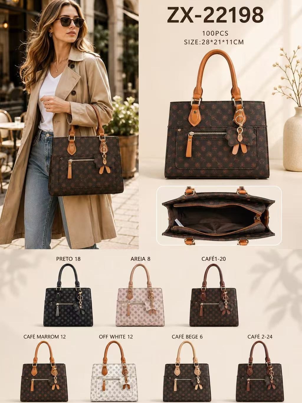 Bolsas femininas modernas e casuais 22198