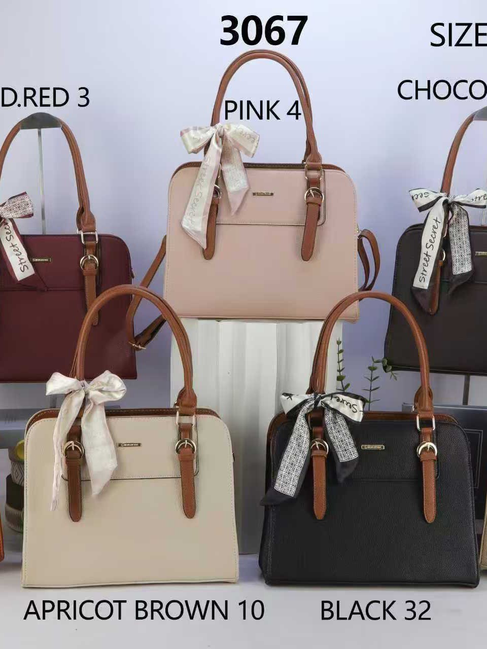 Bolsas femininas bicolores 3067