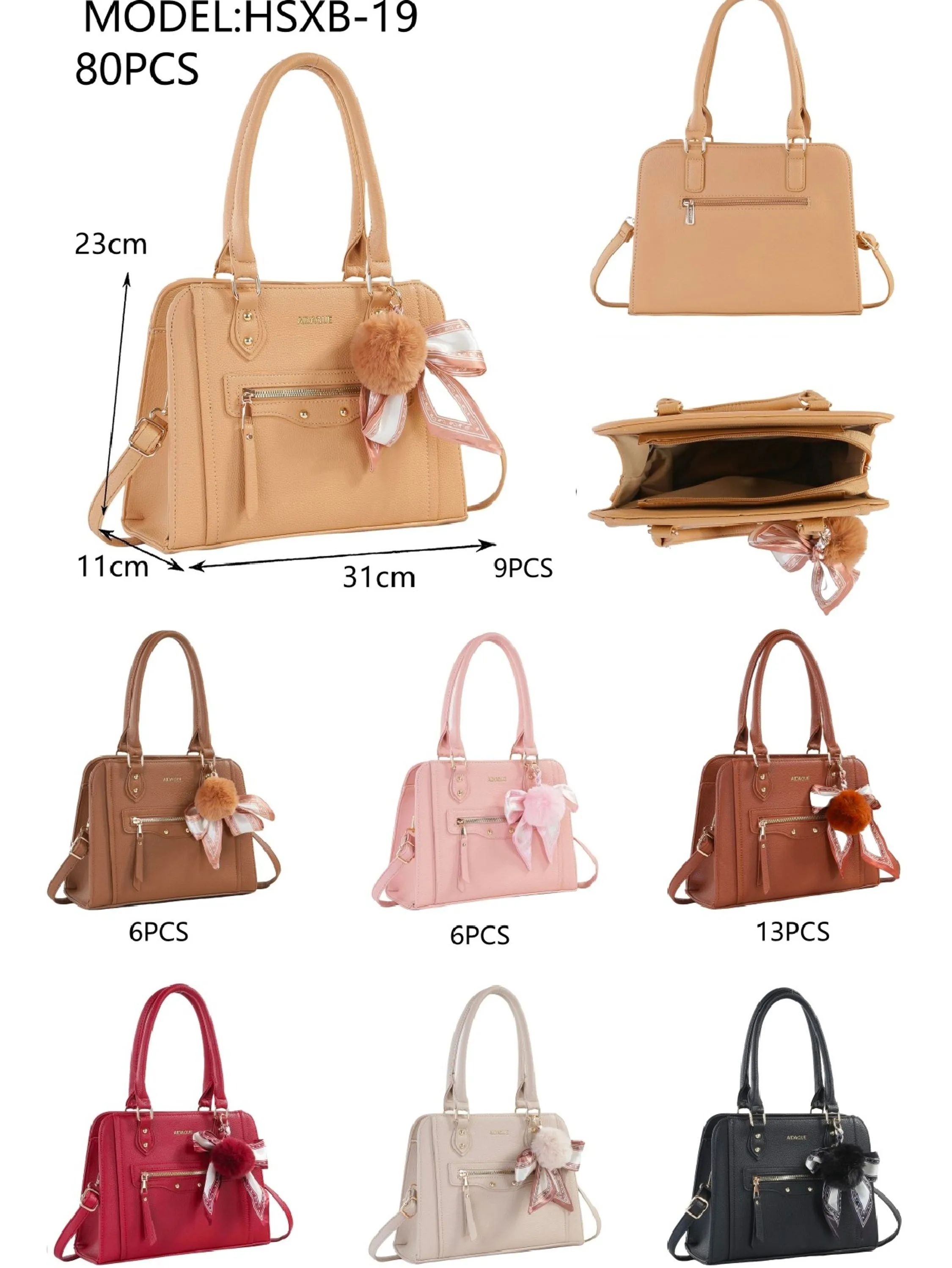 Bolsa transversal da moda HSXB-19