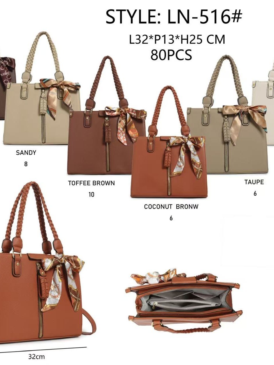 Bolsas femininas modernas e casuais 516