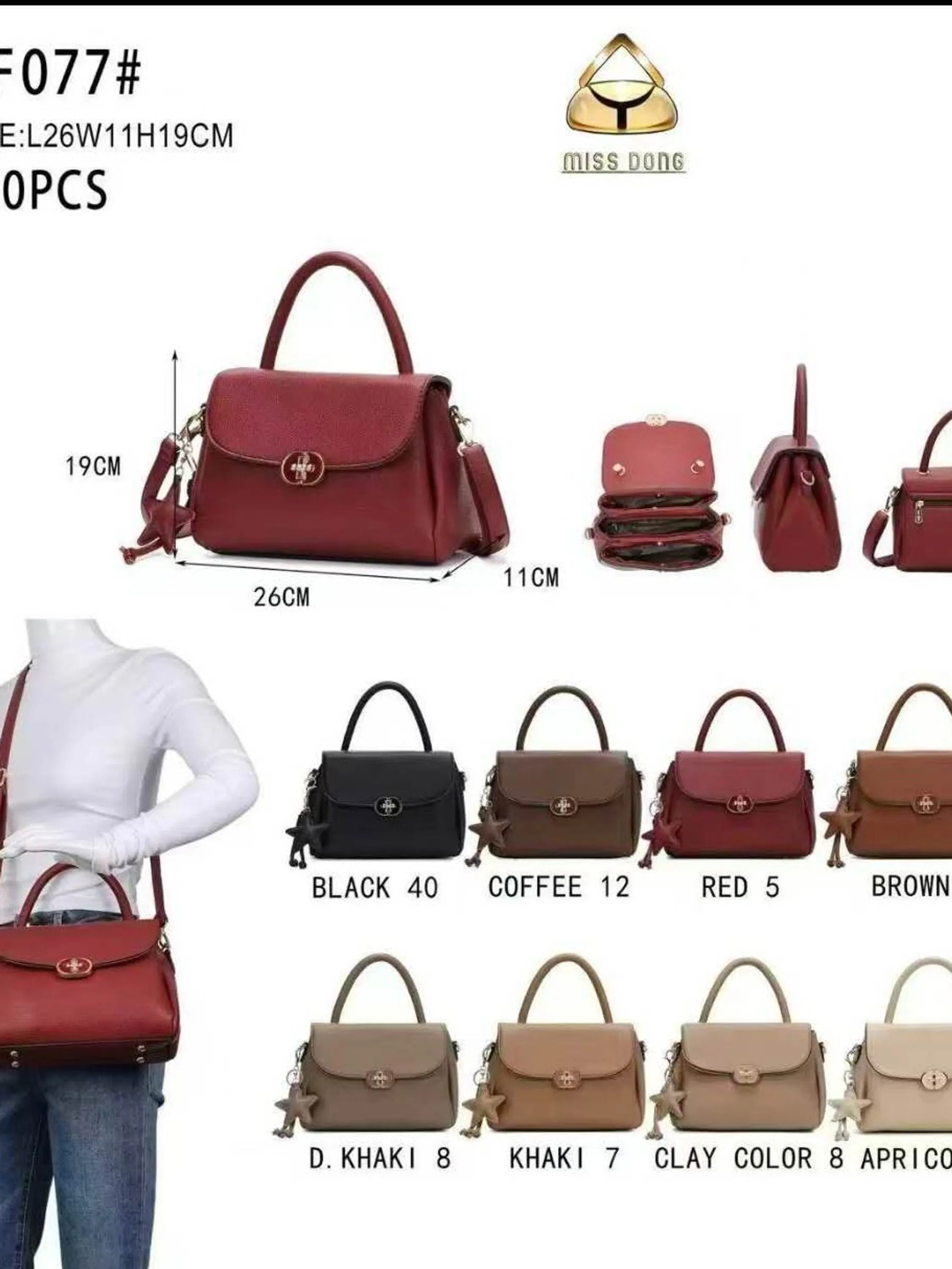 Bolsas femininas casuais da moda DF077
