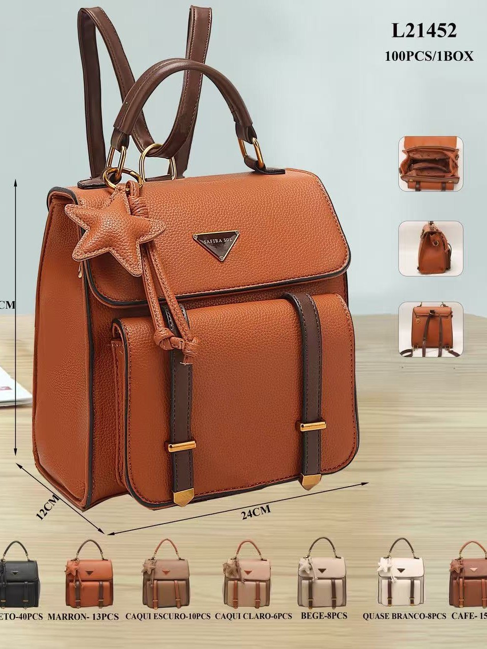 Bolsas femininas modernas e casuais 21452
