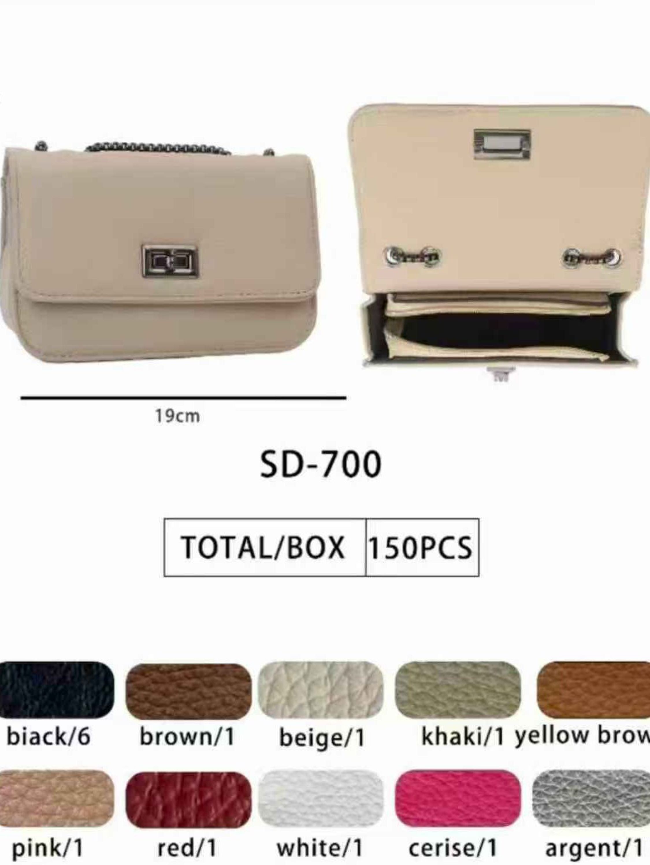 Bolsa feminina de corrente SD-700